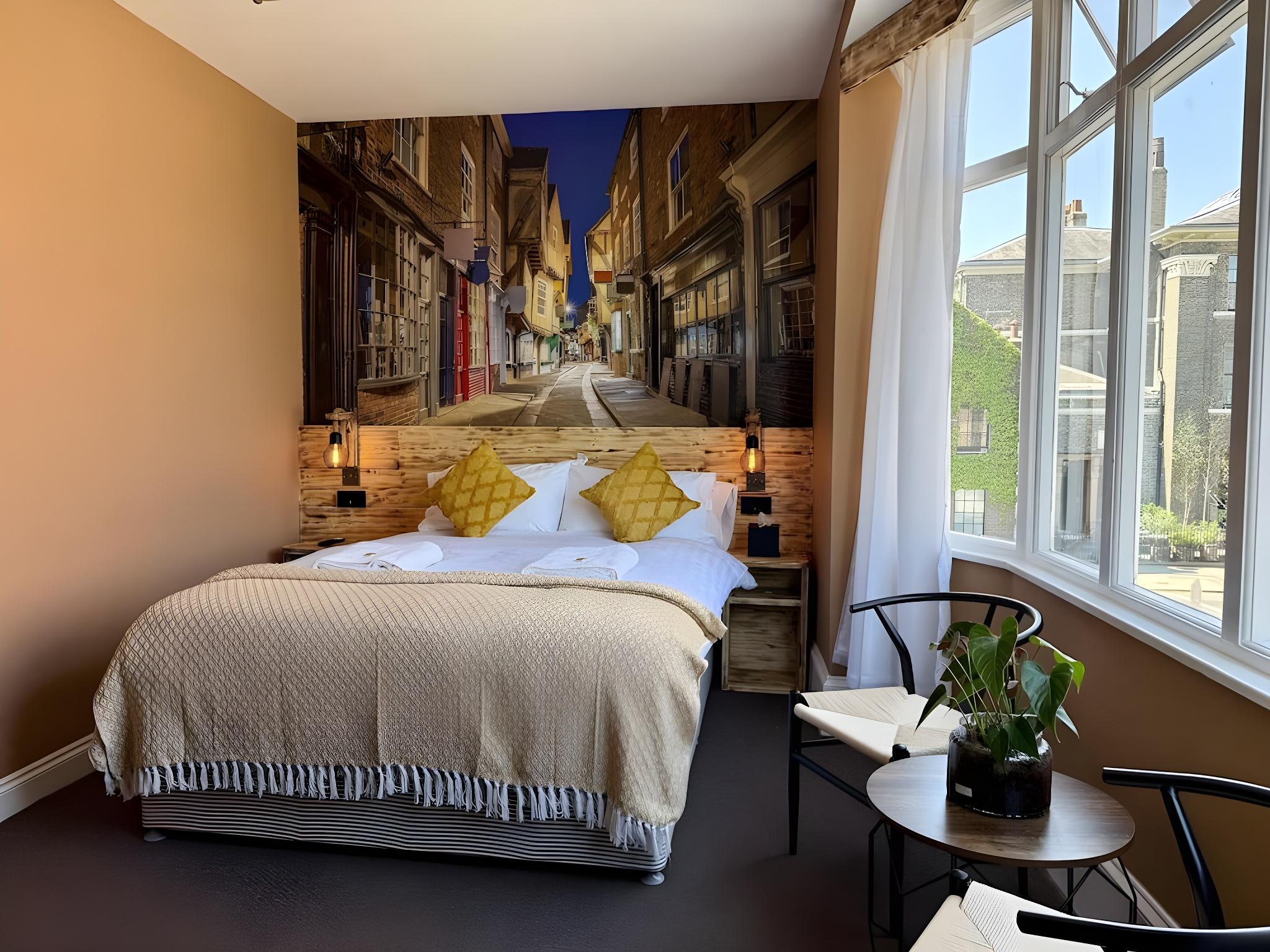 Deluxe, Double Bed, City View