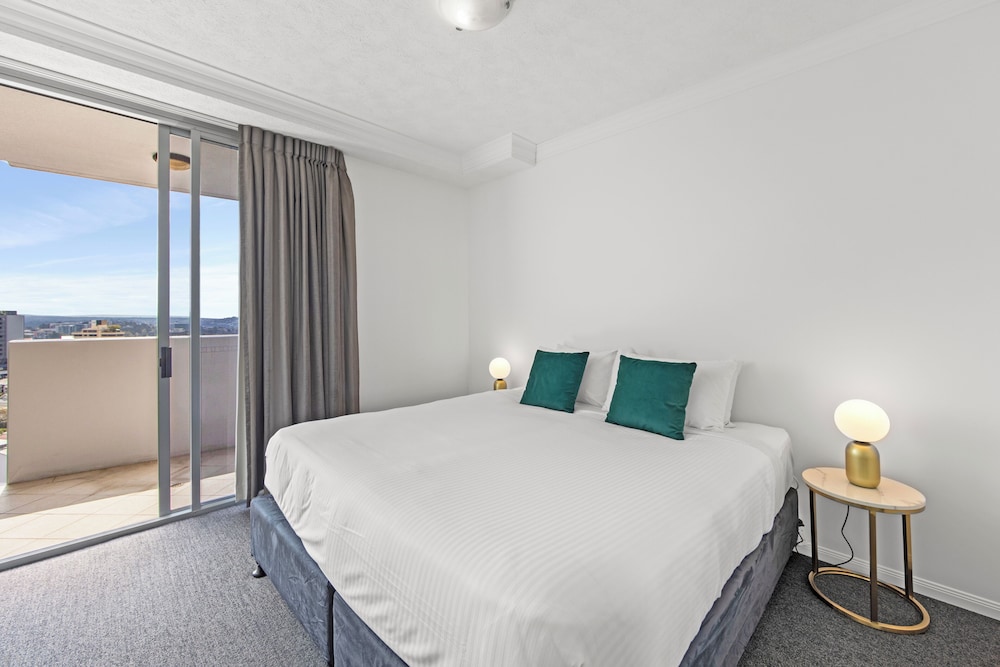 2 Bedrooms, Apartment, 2 King Beds, 2 Bathrooms، CLLIX Brisbane Central Apartments 3/10