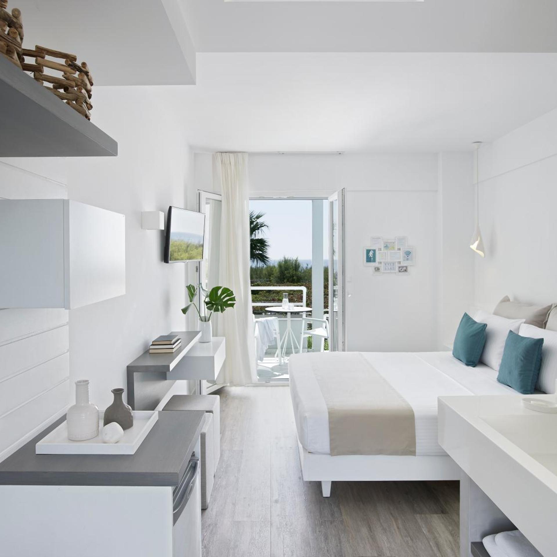 Room, Double Bed, Sea View, Kouros Seasight Hotel 3/4