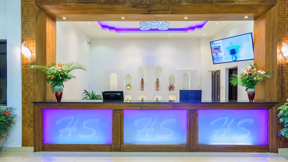 Lobby at Hotel Sapphire, MOMBASA