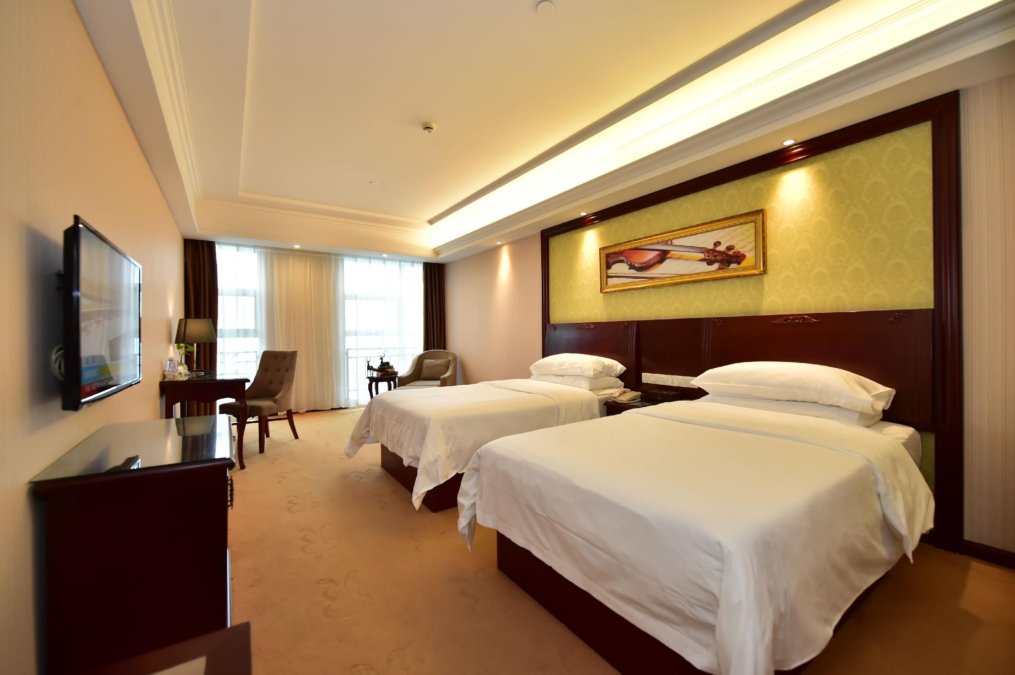 غرفة ديلوكس بسريرين منفصلين، Vienna International Hotel (Shanghai New International Expo Center Zhoupu subway station) 2/2
