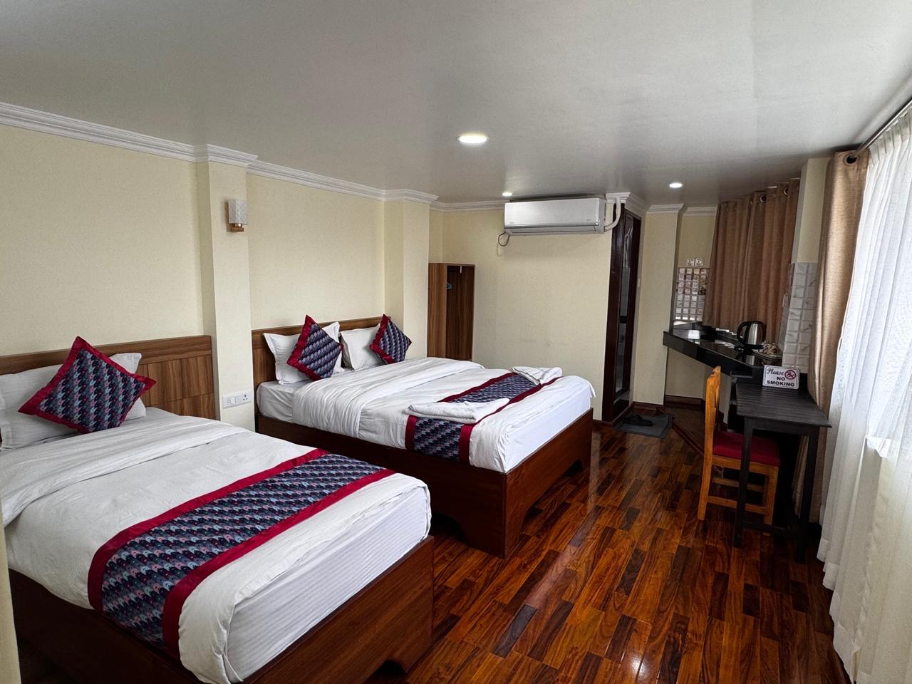 Roof Top, Suite, 1 King and 1 Single Beds, City View