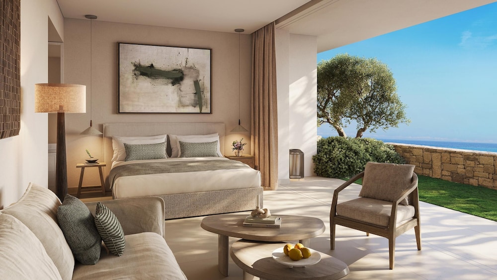 ROOM, DOUBLE BED, SEA VIEW, GROUND FLOOR