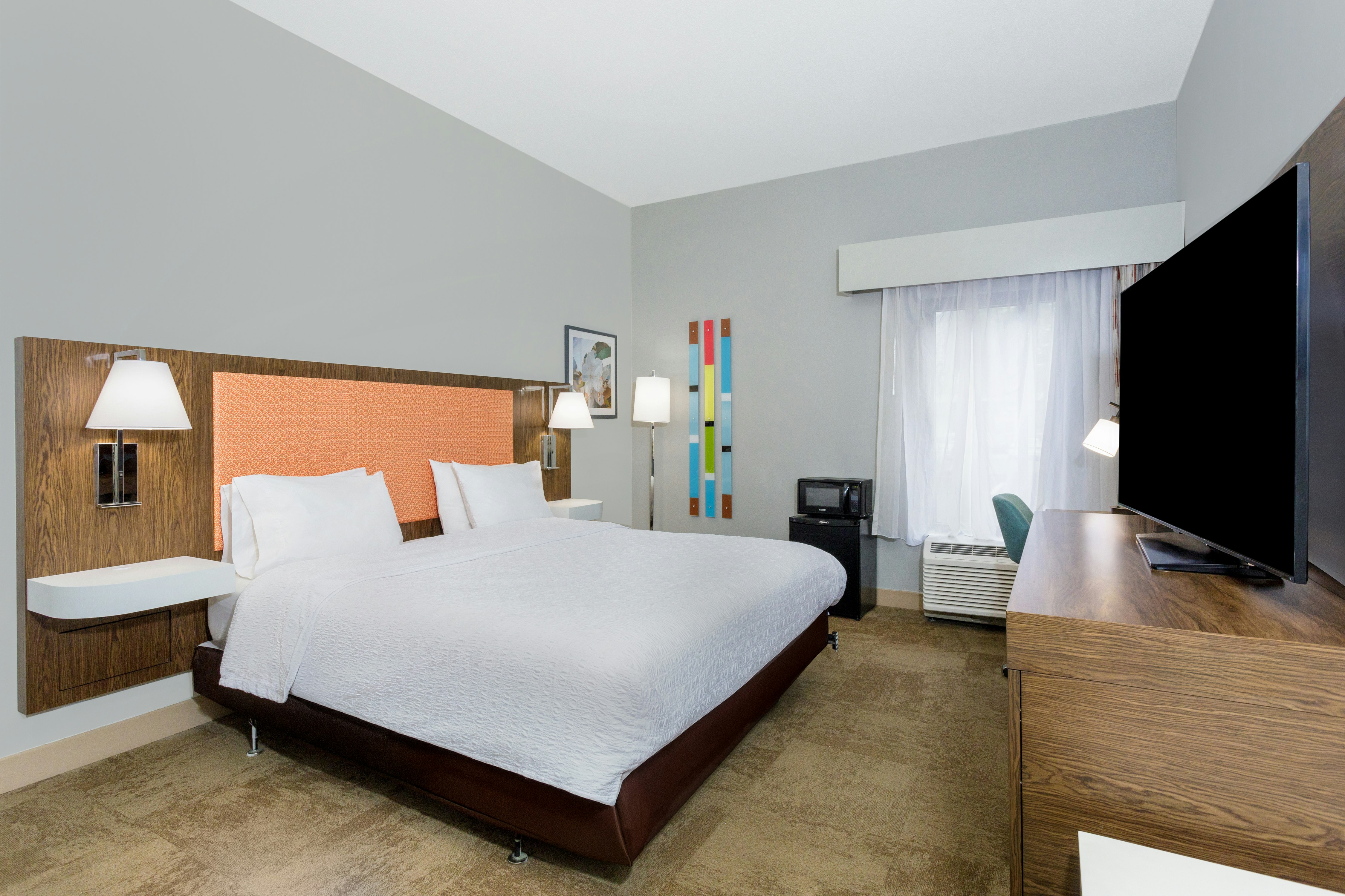 غرفة ديلوكس بسرير كينج، Hampton Inn Jacksonville Downtown I 95 3/7