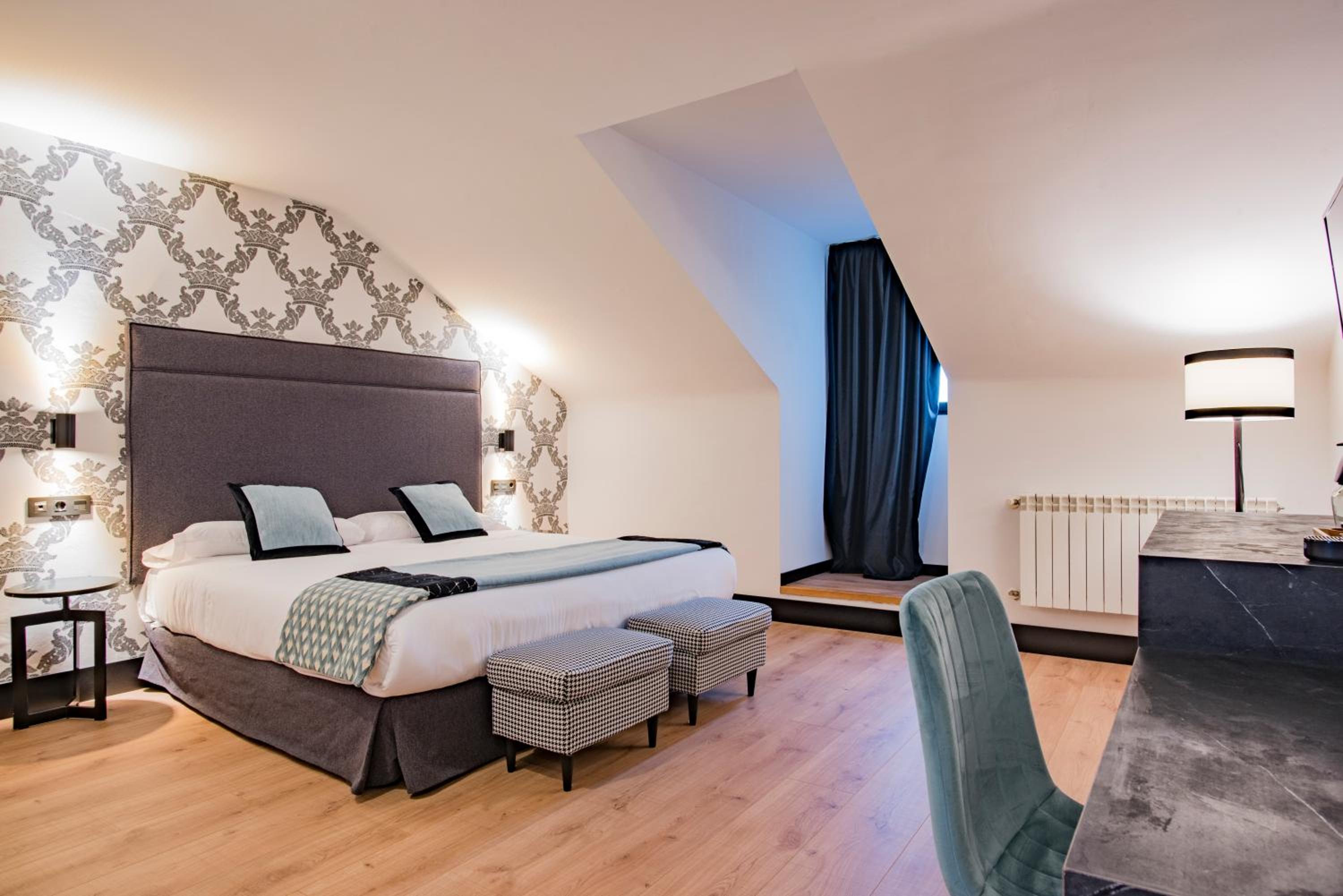 غرفة بسرير مزدوج أو سريرين منفصلين، Hotel Mirador De La Cepada 3/8
