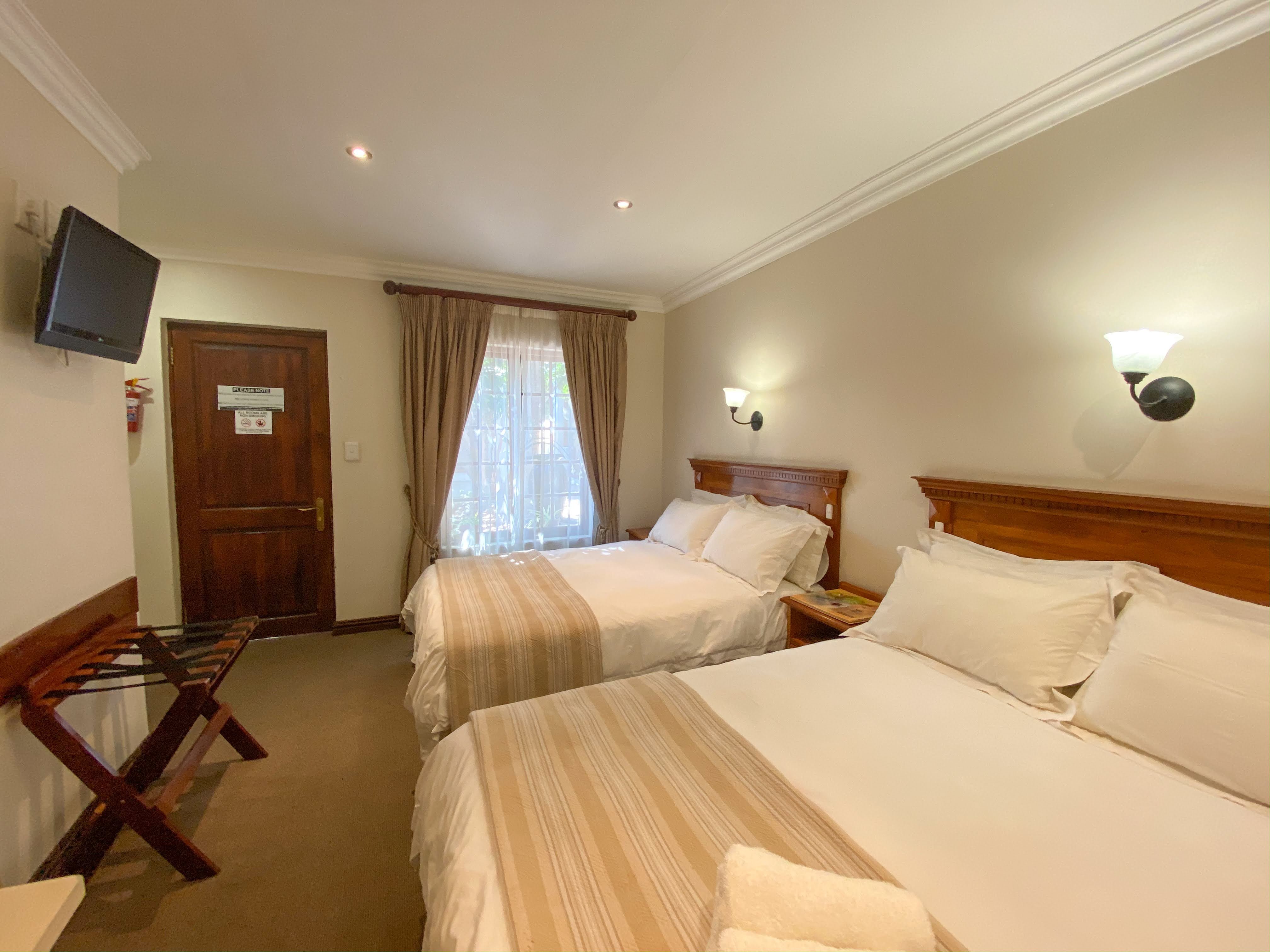 Garden, Luxury, 2 Double Beds