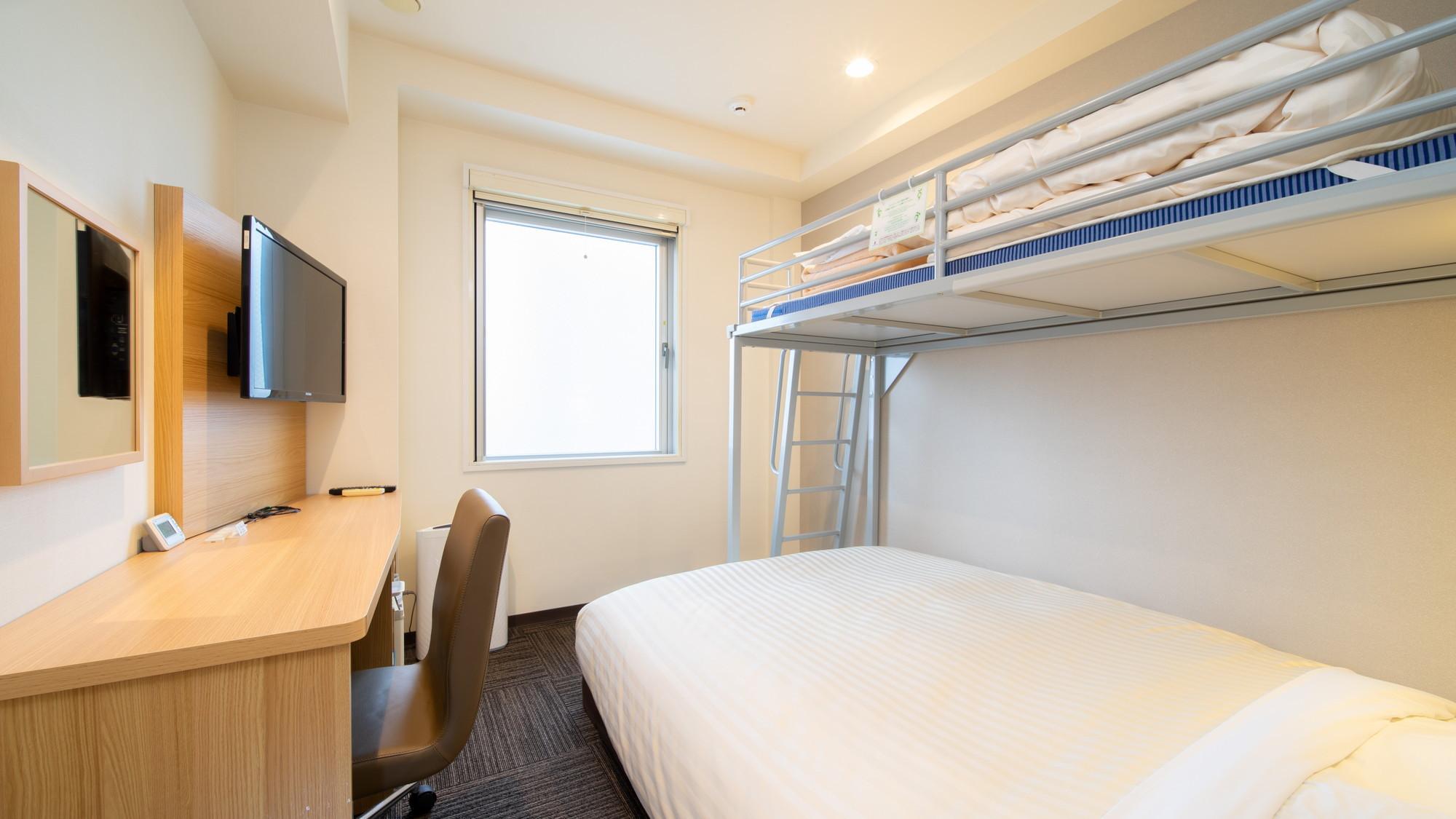 Room, Double or Single Bed, Bunk Bed