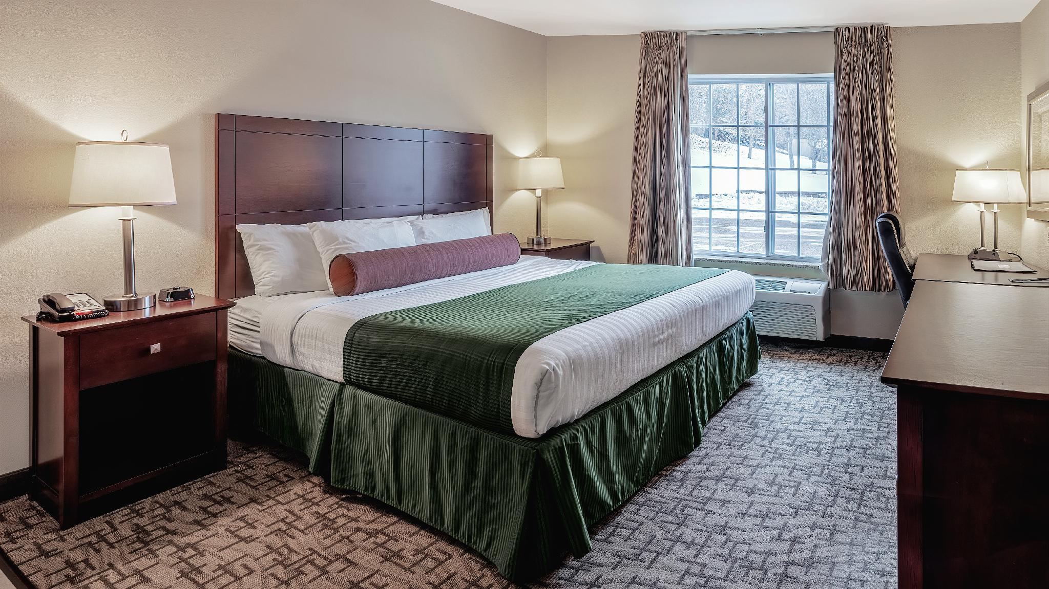 غرفة بسرير كينج، Cobblestone Inn & Suites Durand 8/8