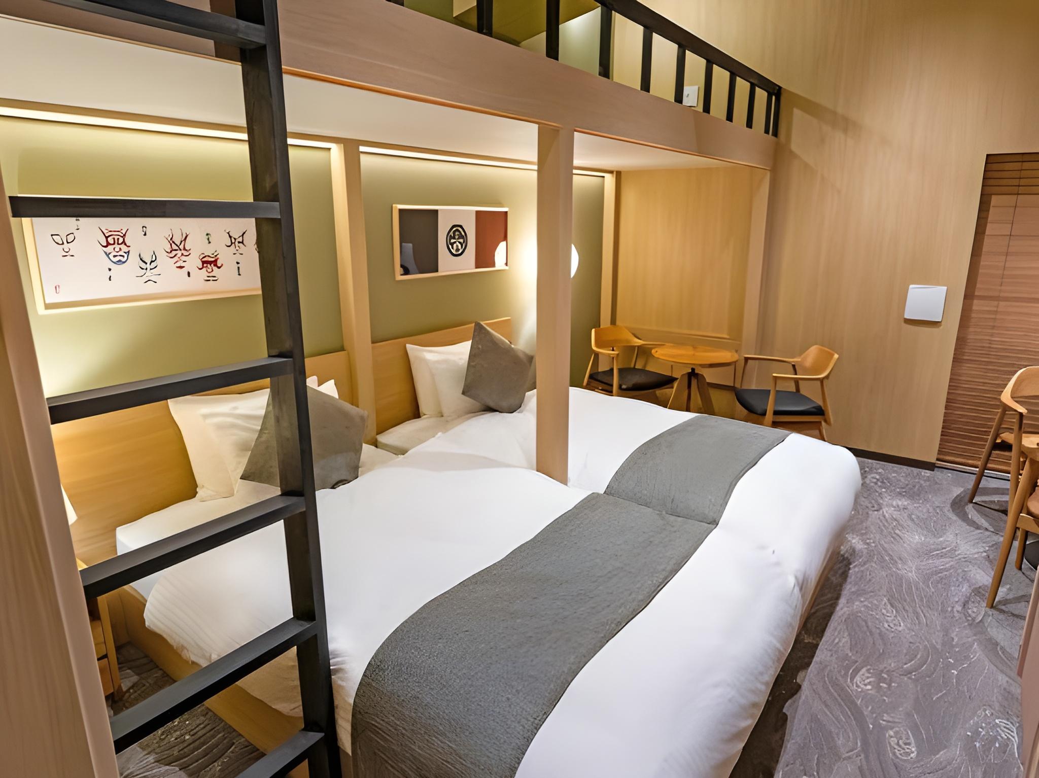 Loft, Studio, Twin Beds