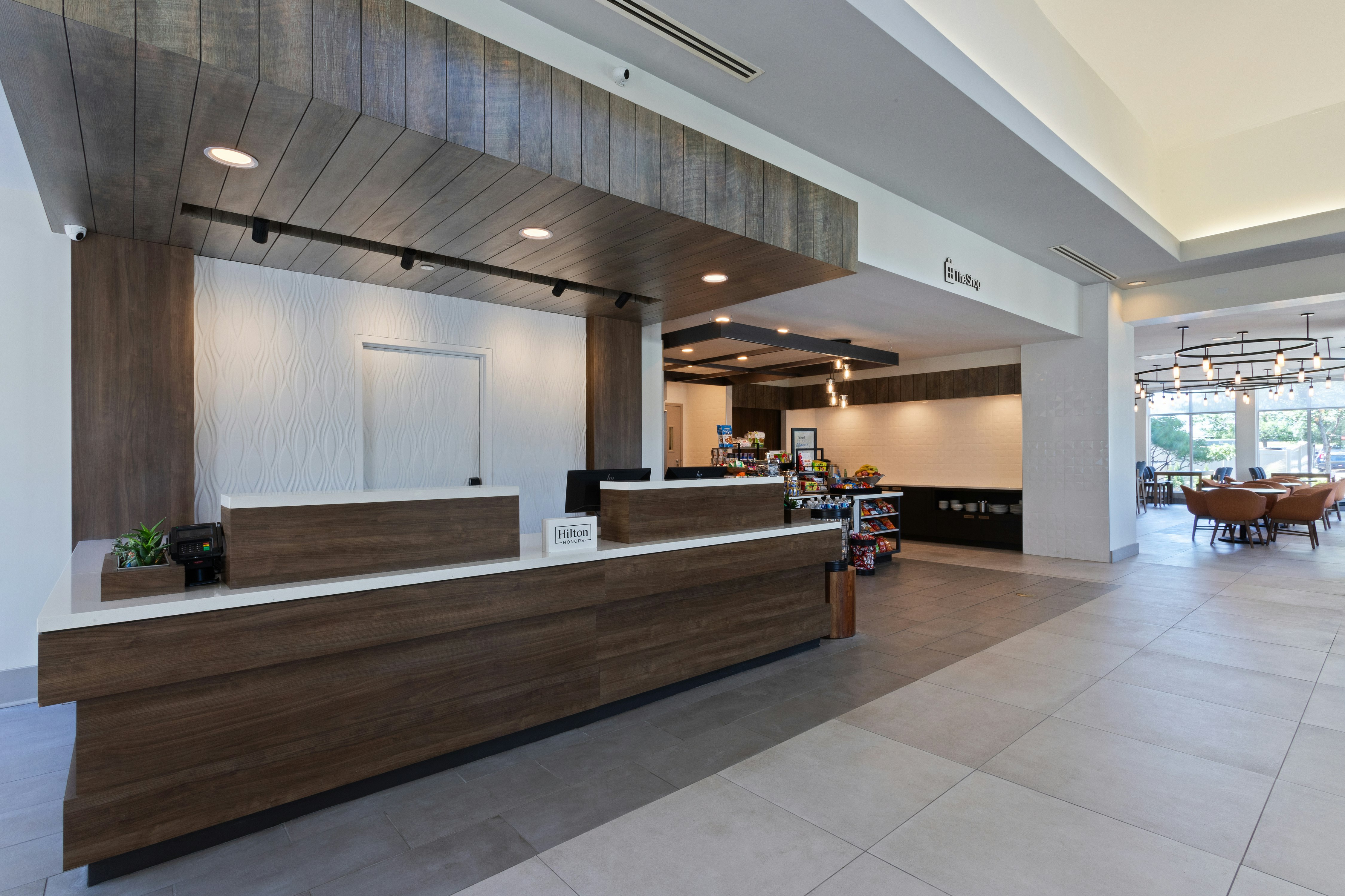 Lobby at Hilton Garden Inn Chesterton, CHESTERTON - IN