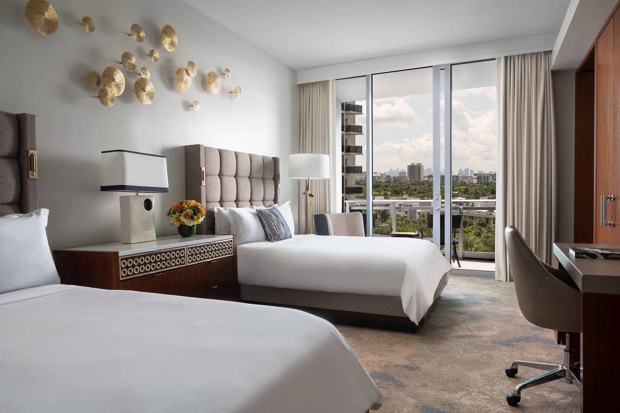 2 Bedrooms, the Ritz, Suite, 1 King and 2 Queen Beds