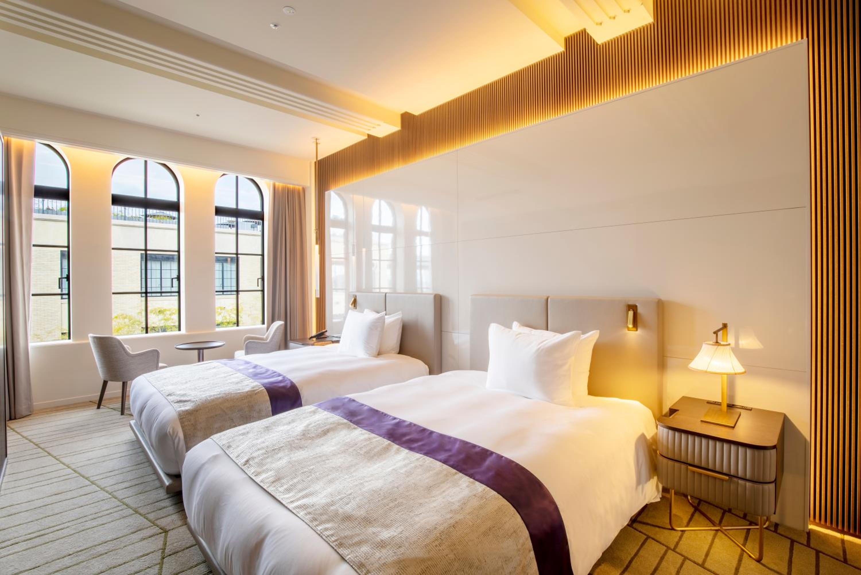 غرفة ديلوكس بسريرين منفصلين مع دخول الصالة، The Hotel Seiryu Kyoto Kiyomizu 3/8