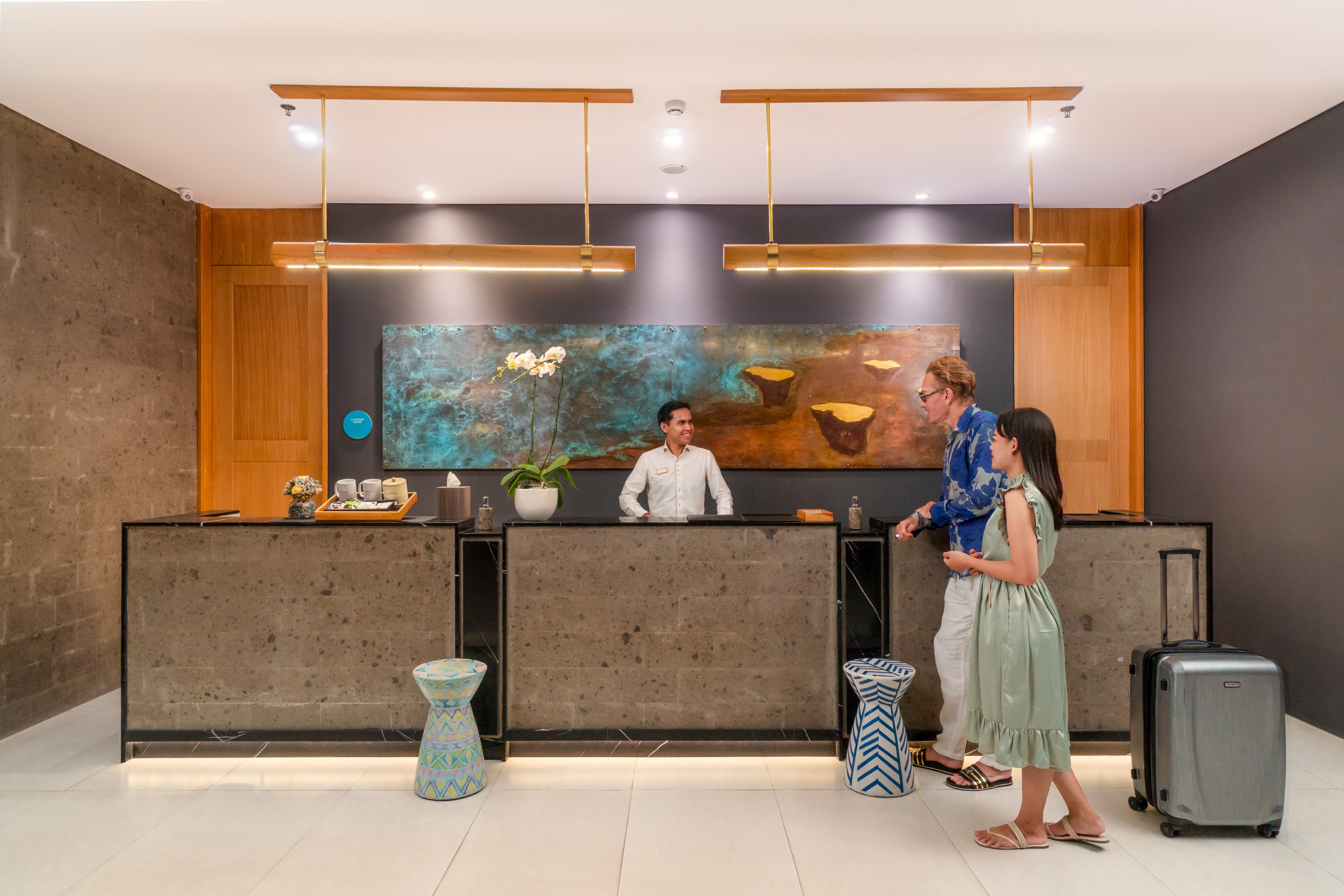 Lobby at Citadines Berawa Beach Bali Resort, Canggu