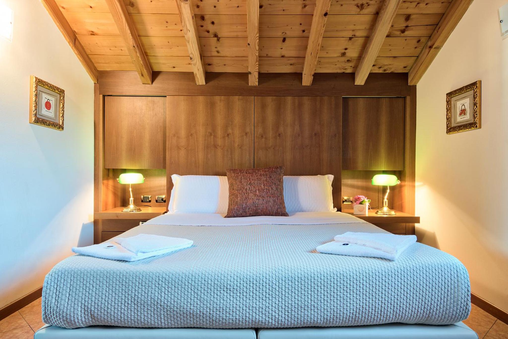 غرفة بسرير مزدوج بشرفة، Albergo Villa Priula 4/10