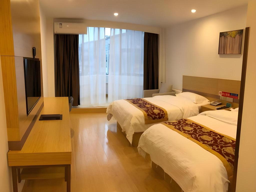 Room at GreenTree Alliance Texas Railway Station Municipal Hospital Hotel, DEZHOU