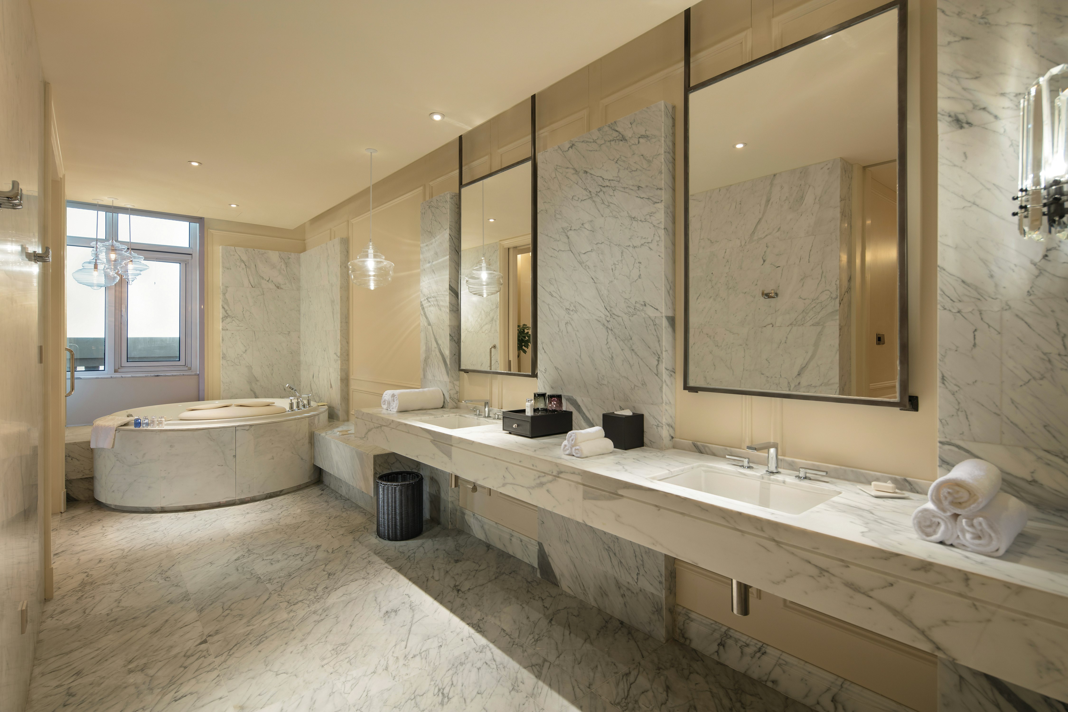 جناح رئاسي بسرير كينج بغرفة نوم واحدة، Hilton Dalian Golden Pebble Beach Resort 2/4