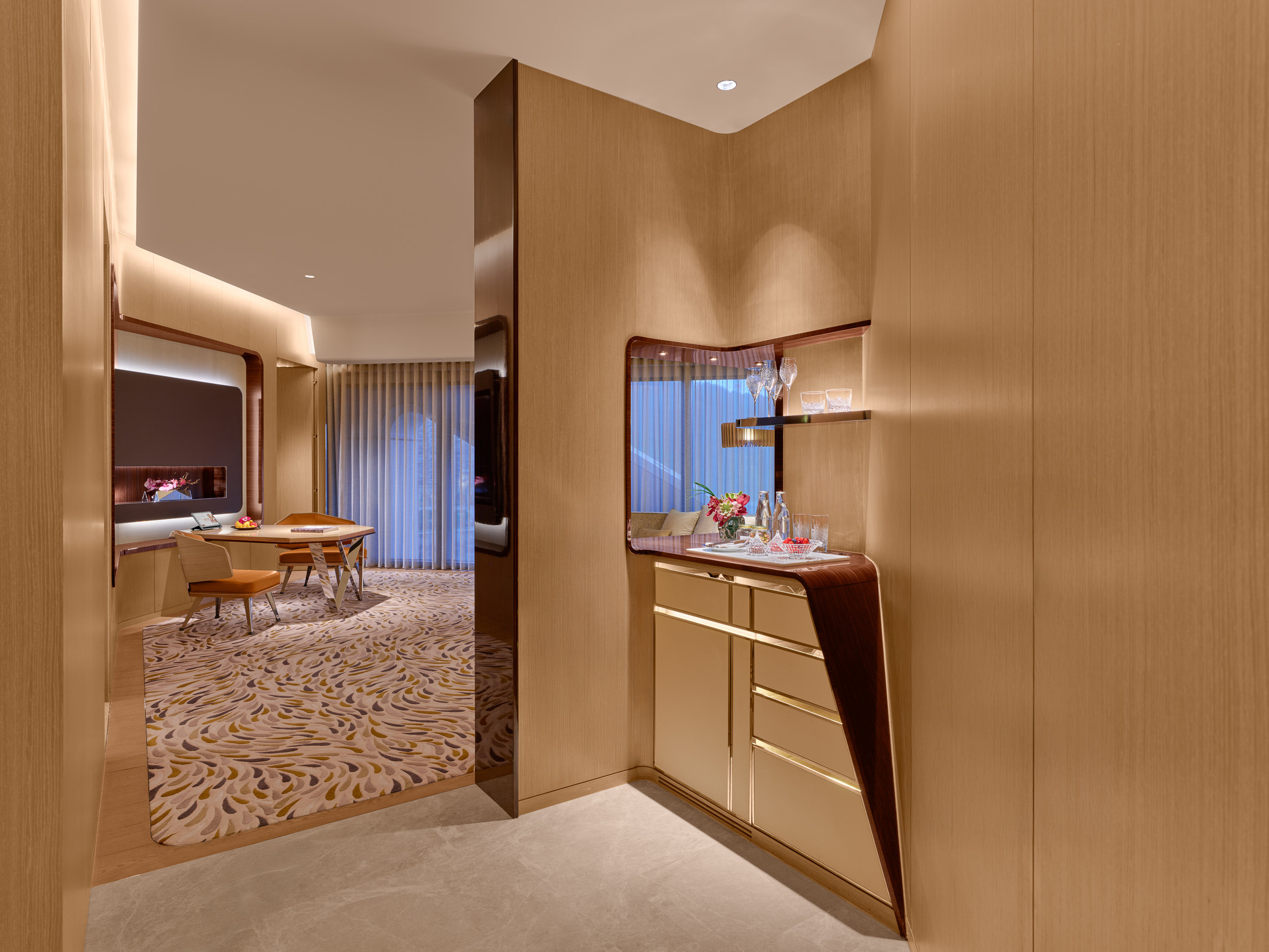 Lobby at City Of Dreams Macau Morpheus, Cotai