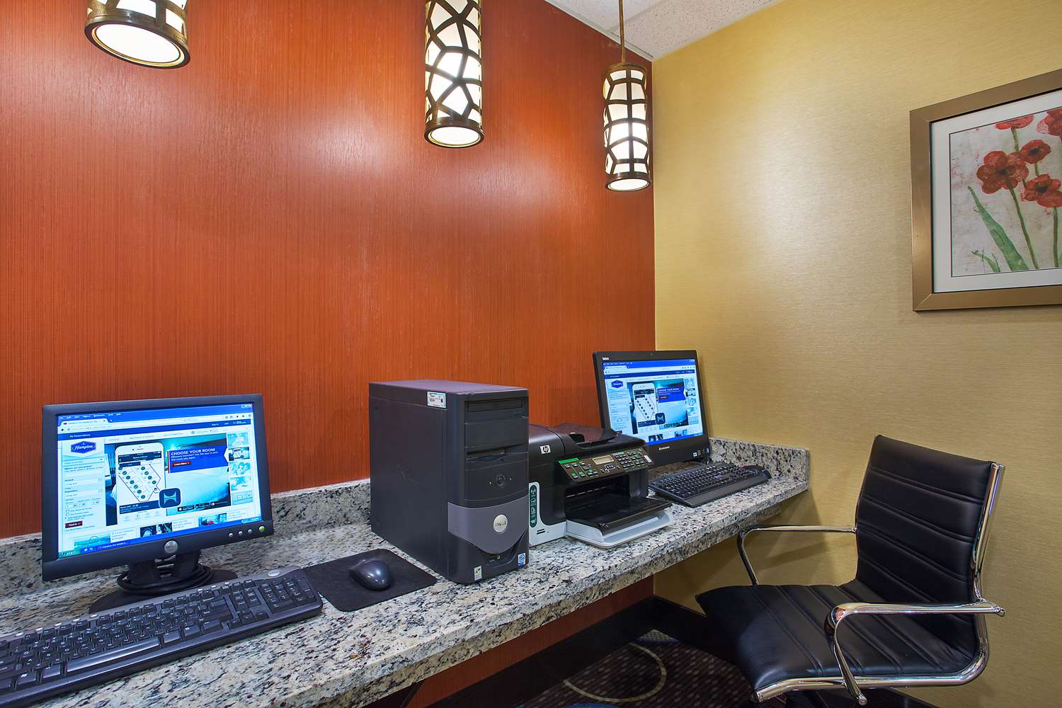 work area