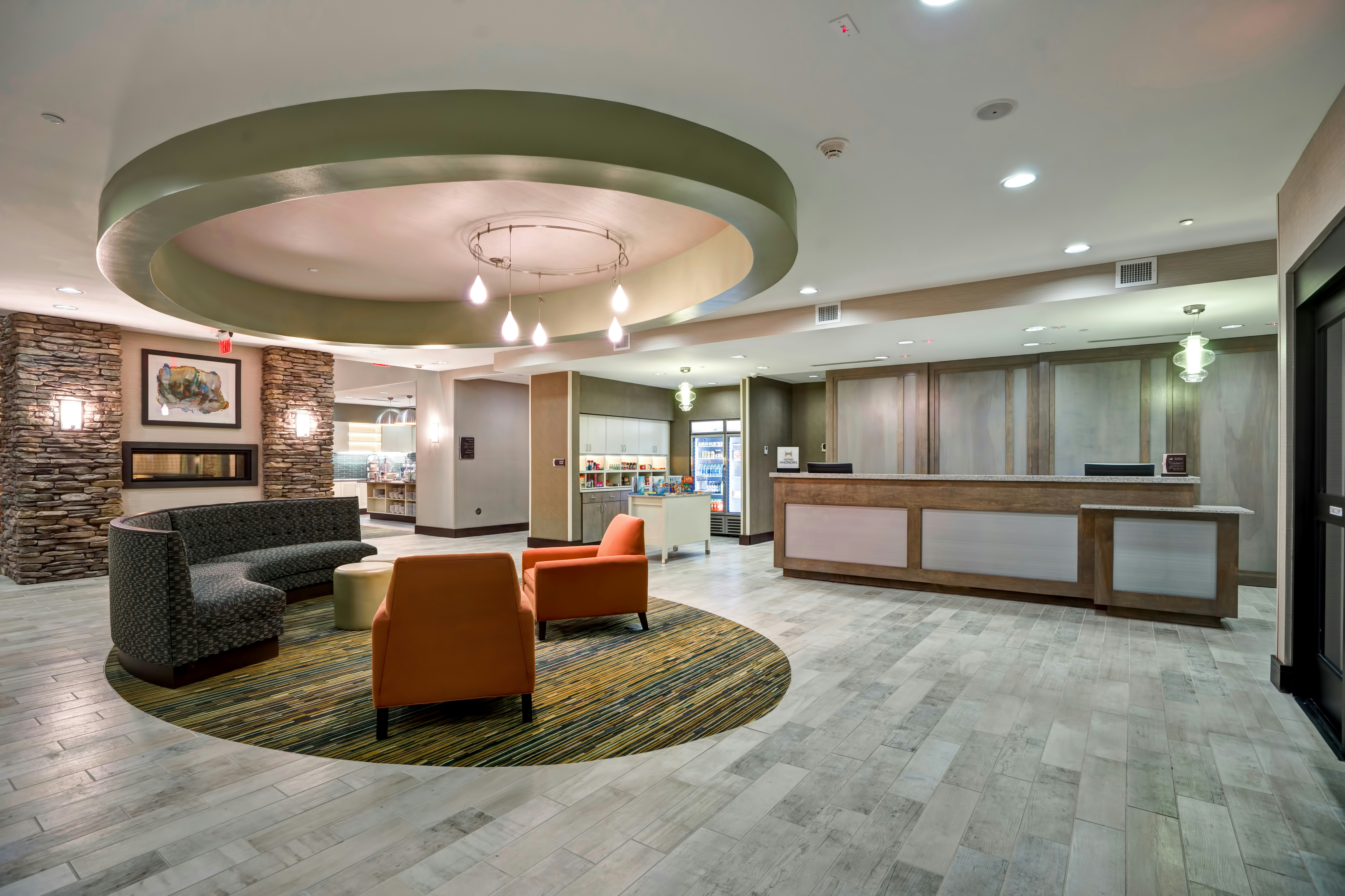 Lobby at HOMEWOOD SUITES BY HILTON CHRISTIANSBURG, CHRISTIANSBURG - VA