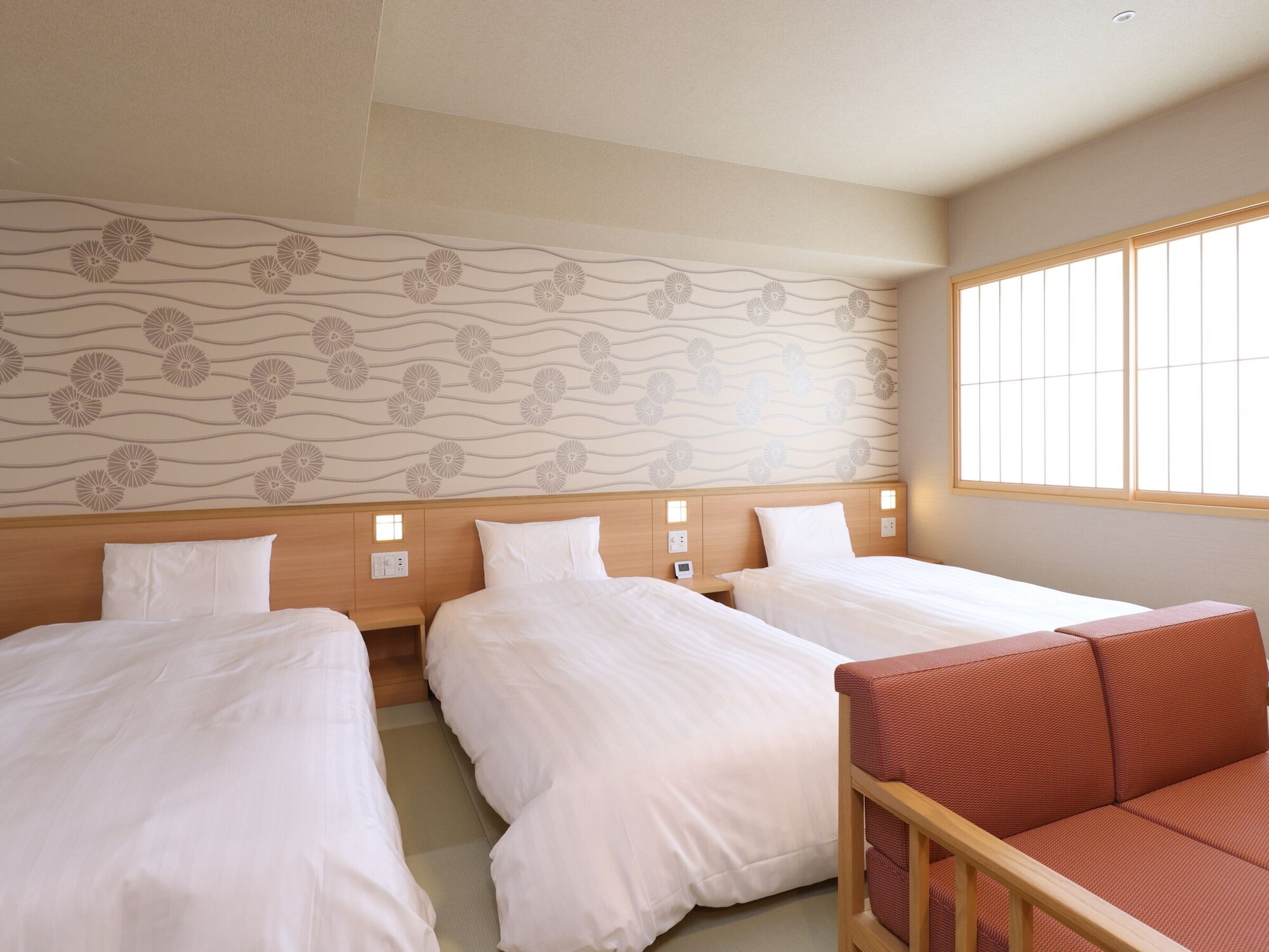 ROOM, TRIPLE, NO CLEANING SERVICES