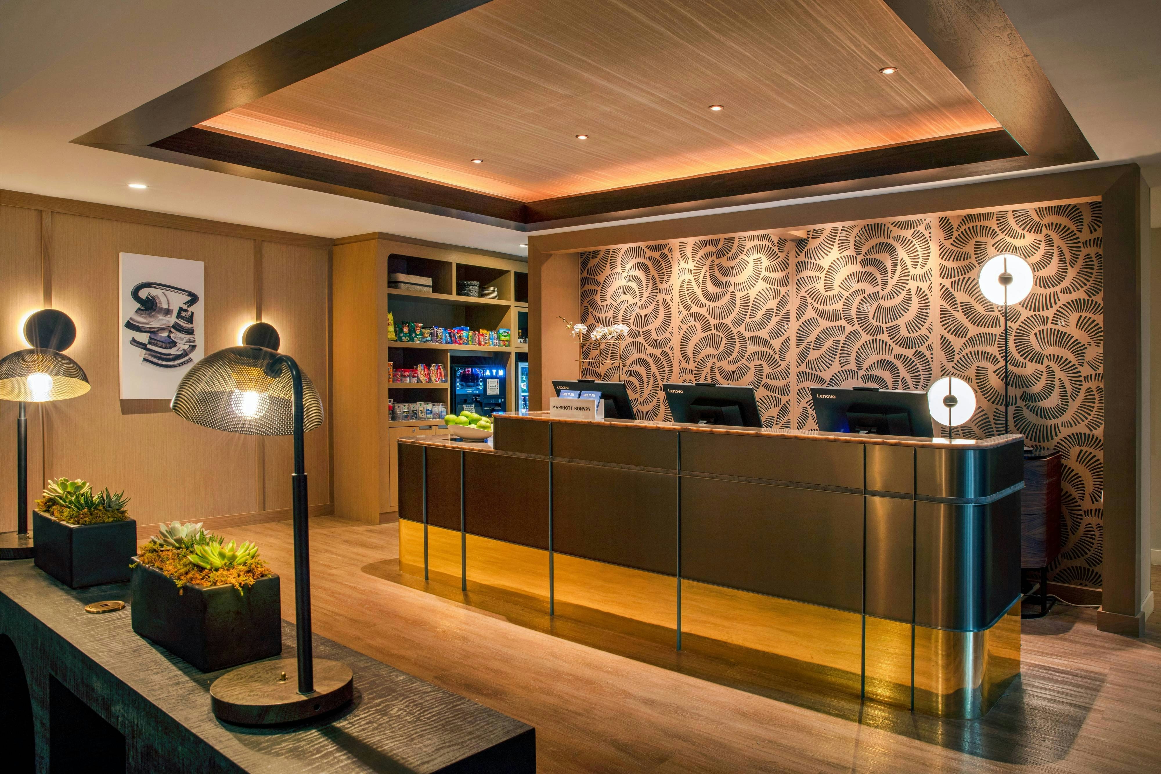 Lobby at Residence Inn at Aventura Mall Marrriott, AVENTURA - FL
