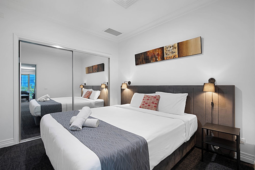 شقة ديلوكس بغرفتي نوم، Comfort Apartments Melbourne Central 2/9