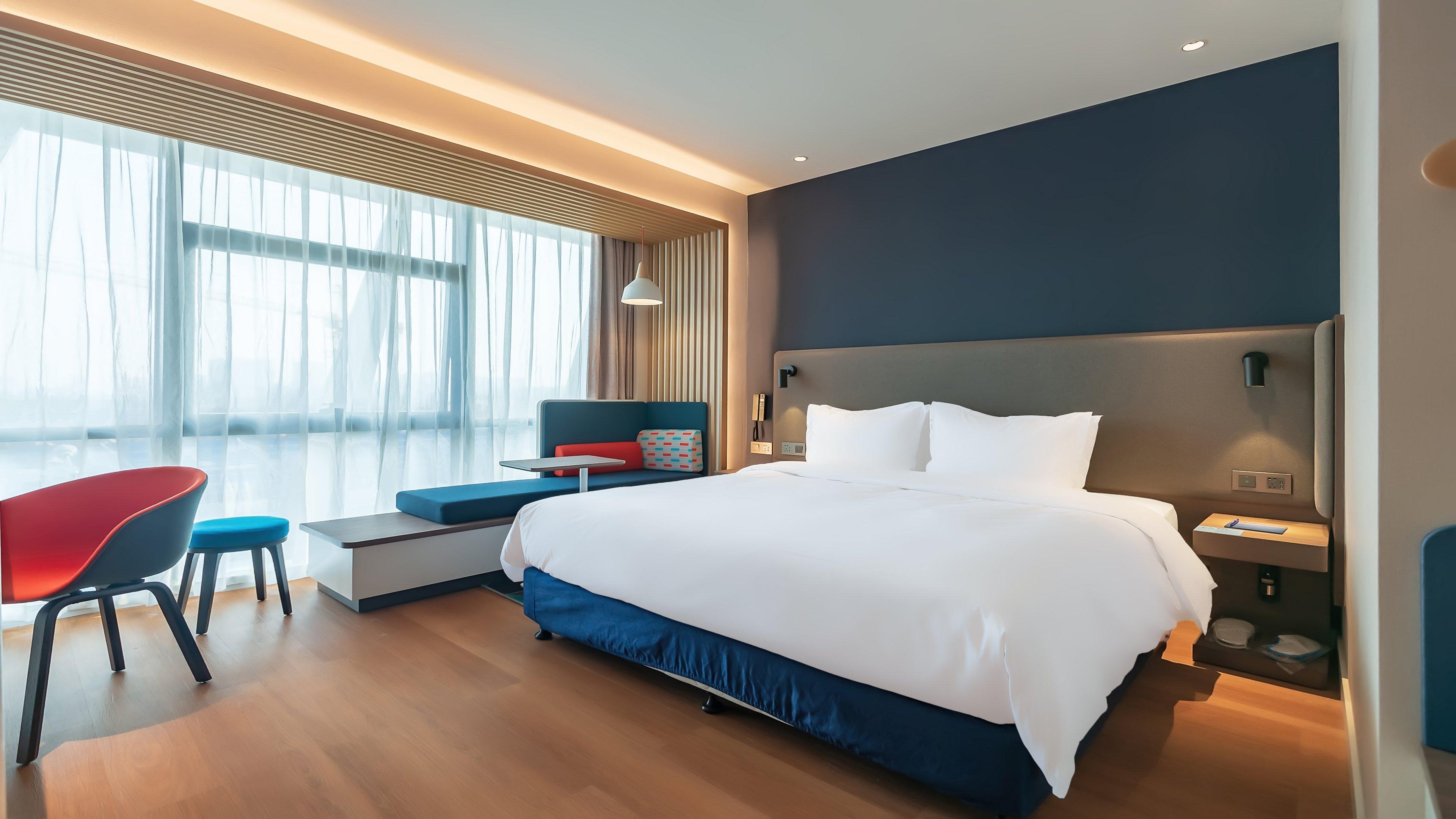 غرفة بسرير كينج، Holiday Inn Express Nanjing Jiangbei Yushan 5/9