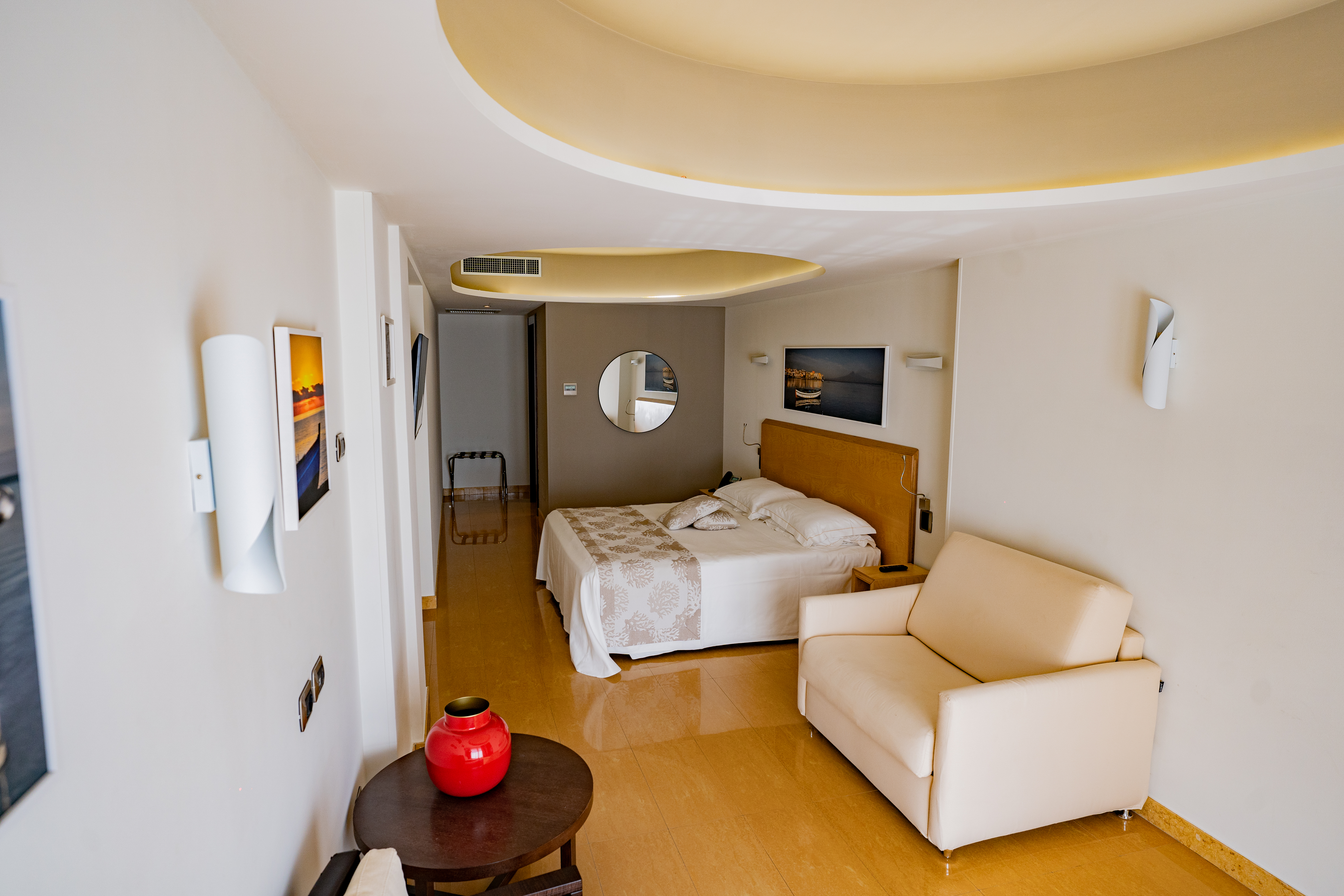 جناح جونيور بإطلالة على البحر، Panoramic Hotel Taormina 3/4