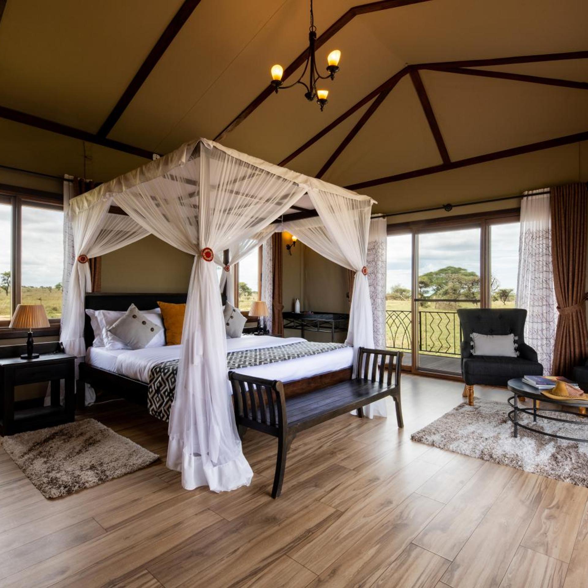 Executive, Double Bed, Serengeti Sametu Camp by Karibu Camps & Lodges 4/10