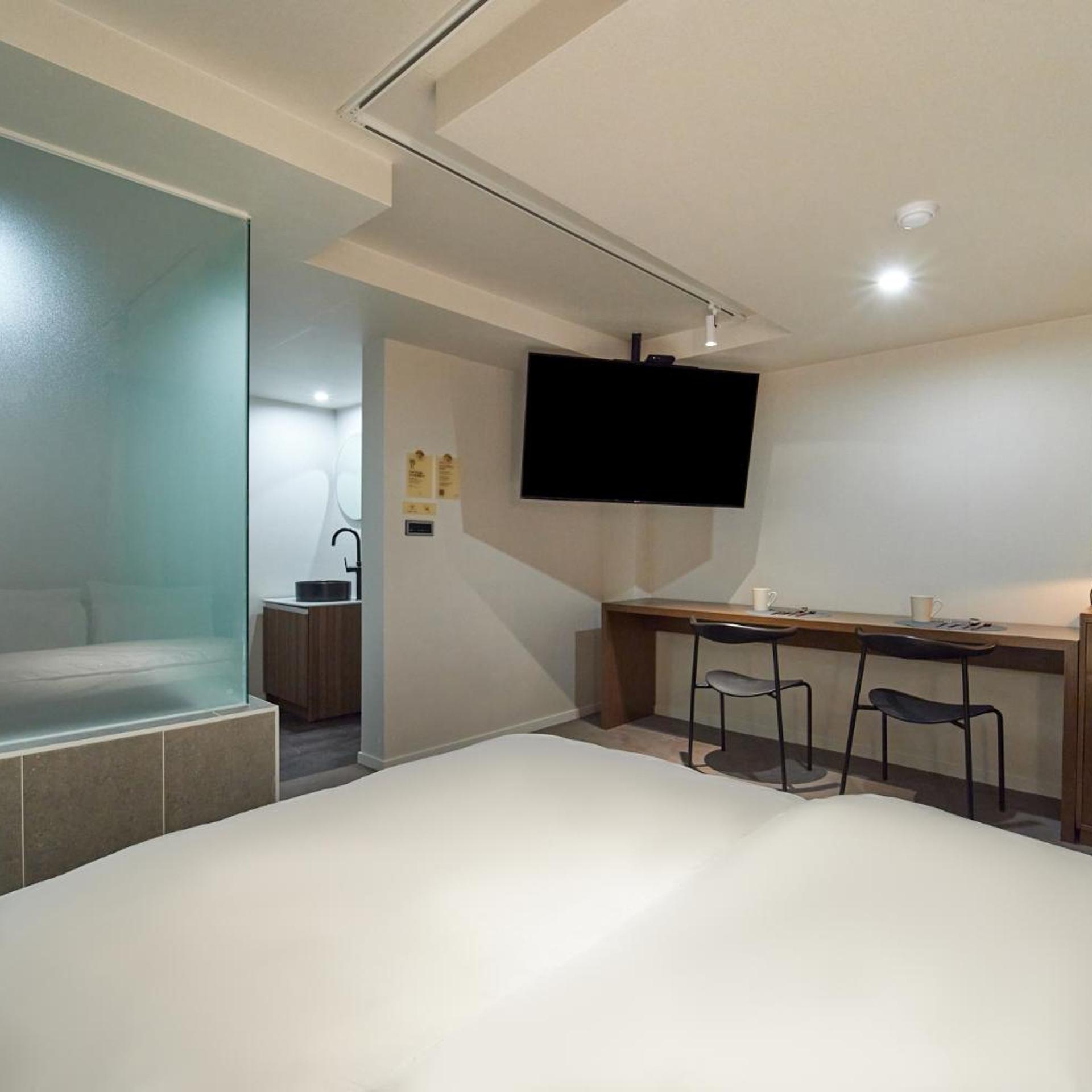 غرفة ديلوكس بسرير مزدوج، Hotel Yaja Nampo Lotte 6/9
