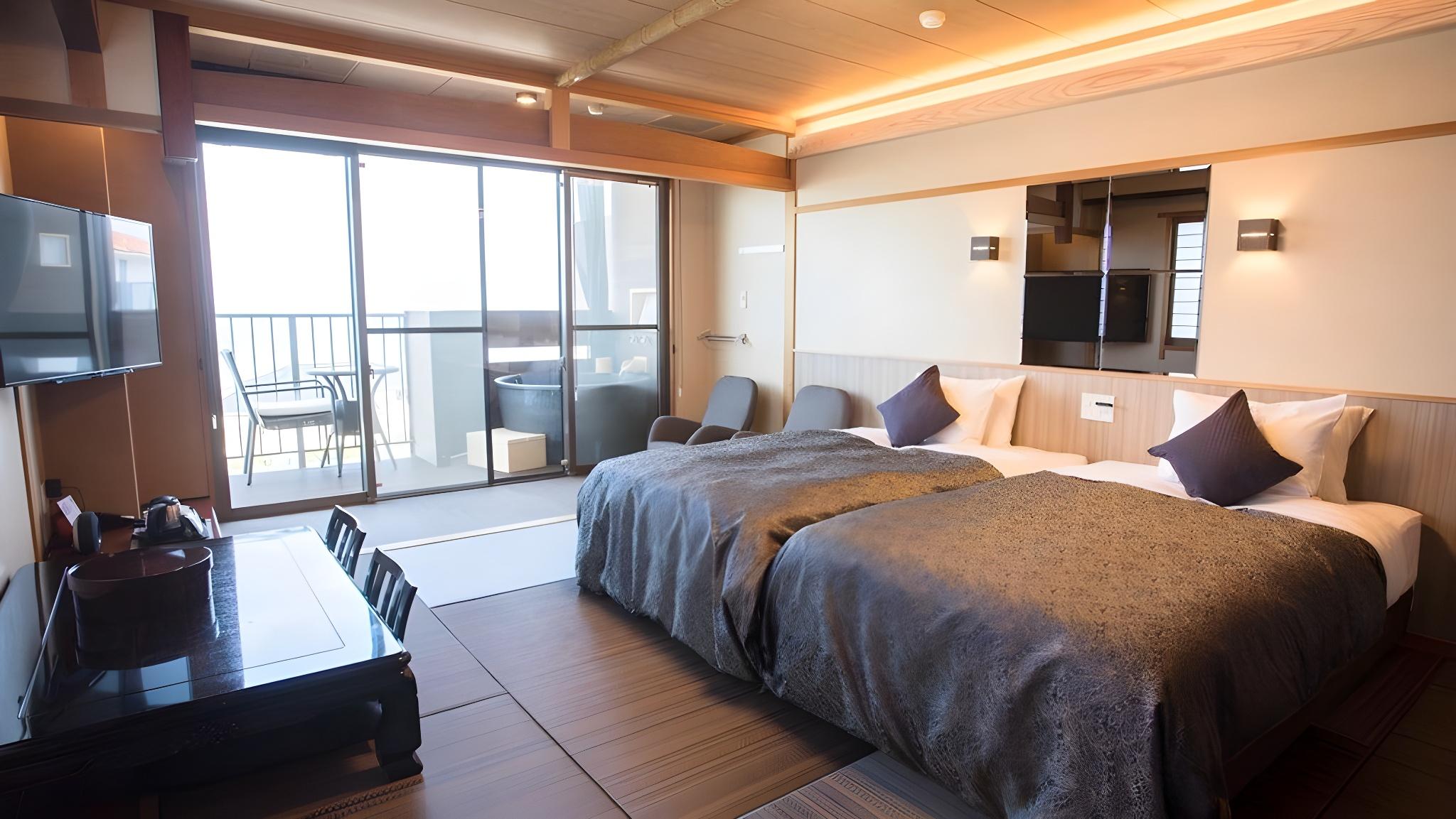 Comfort, Twin Beds, Outdoor Bath