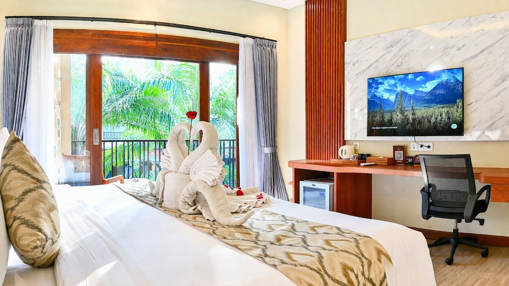 غرفة ديلوكس بسرير مزدوج، The Grand Villandra Resort 4/5