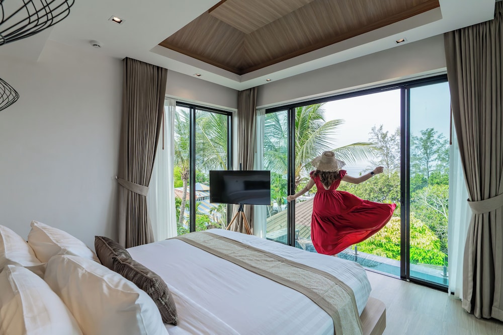 Pool, Villa, King Bed