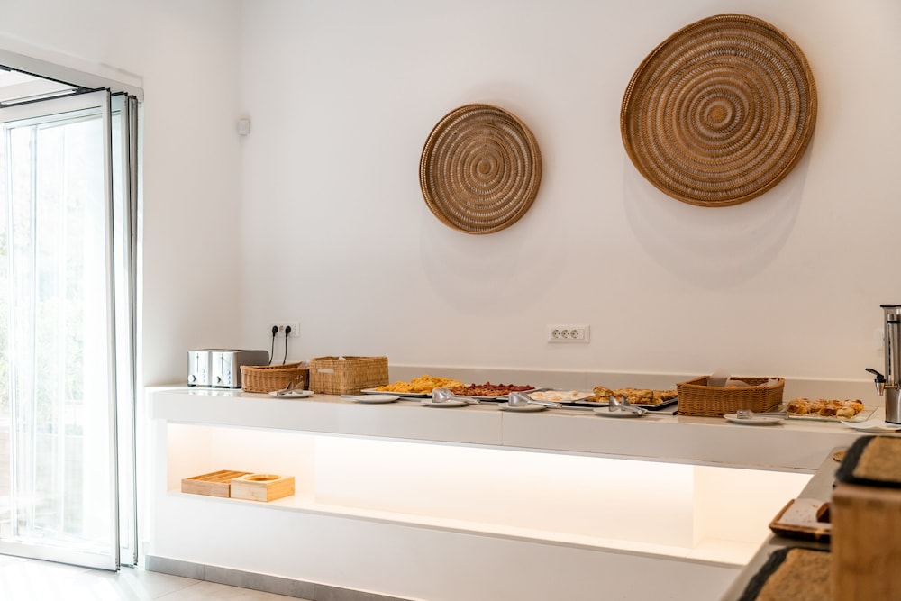 Lobby at Super Paradise Hotel, MYKONOS