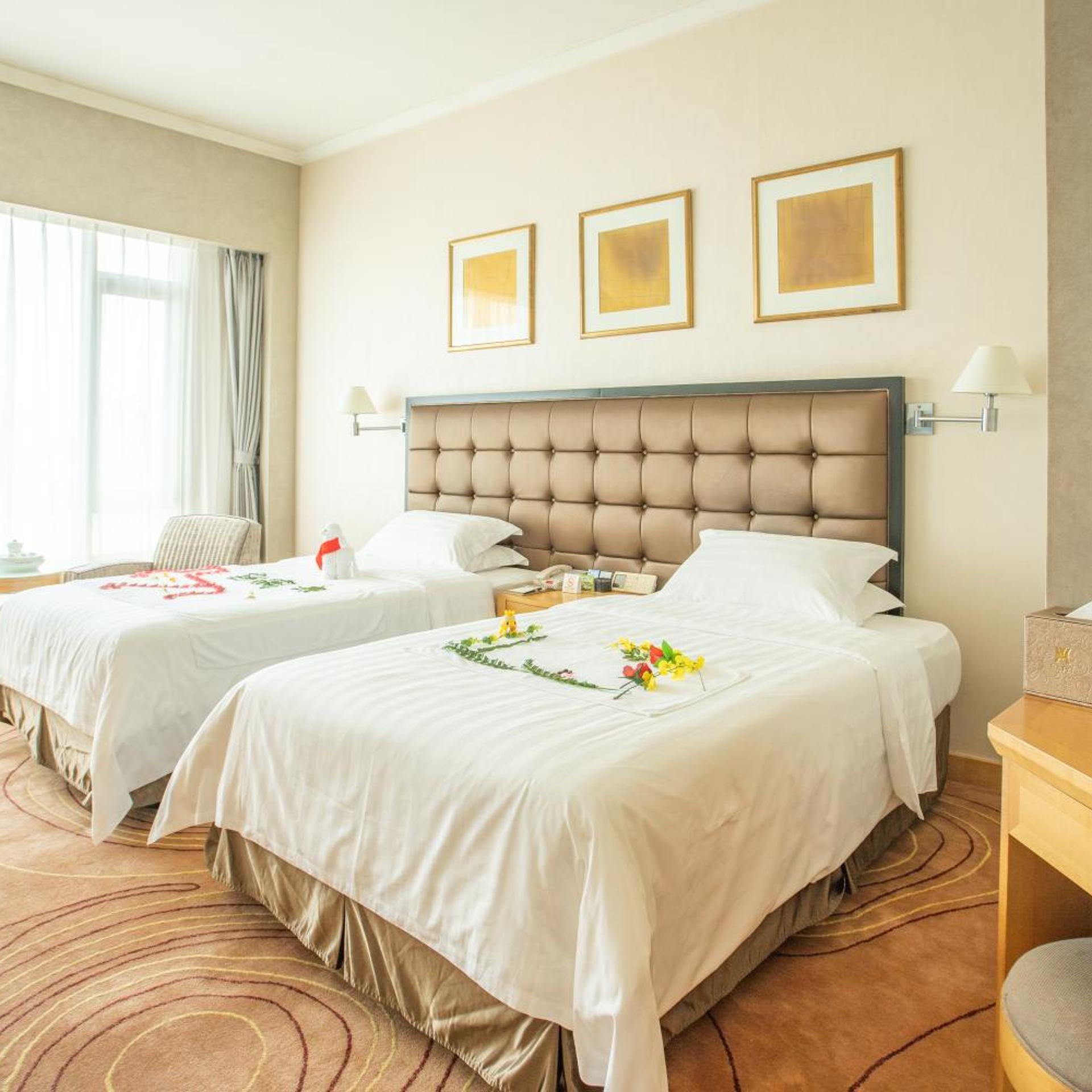 غرفة بريميير بسريرين منفصلين، Shantou Junhua Haiyi Hotel 2/9