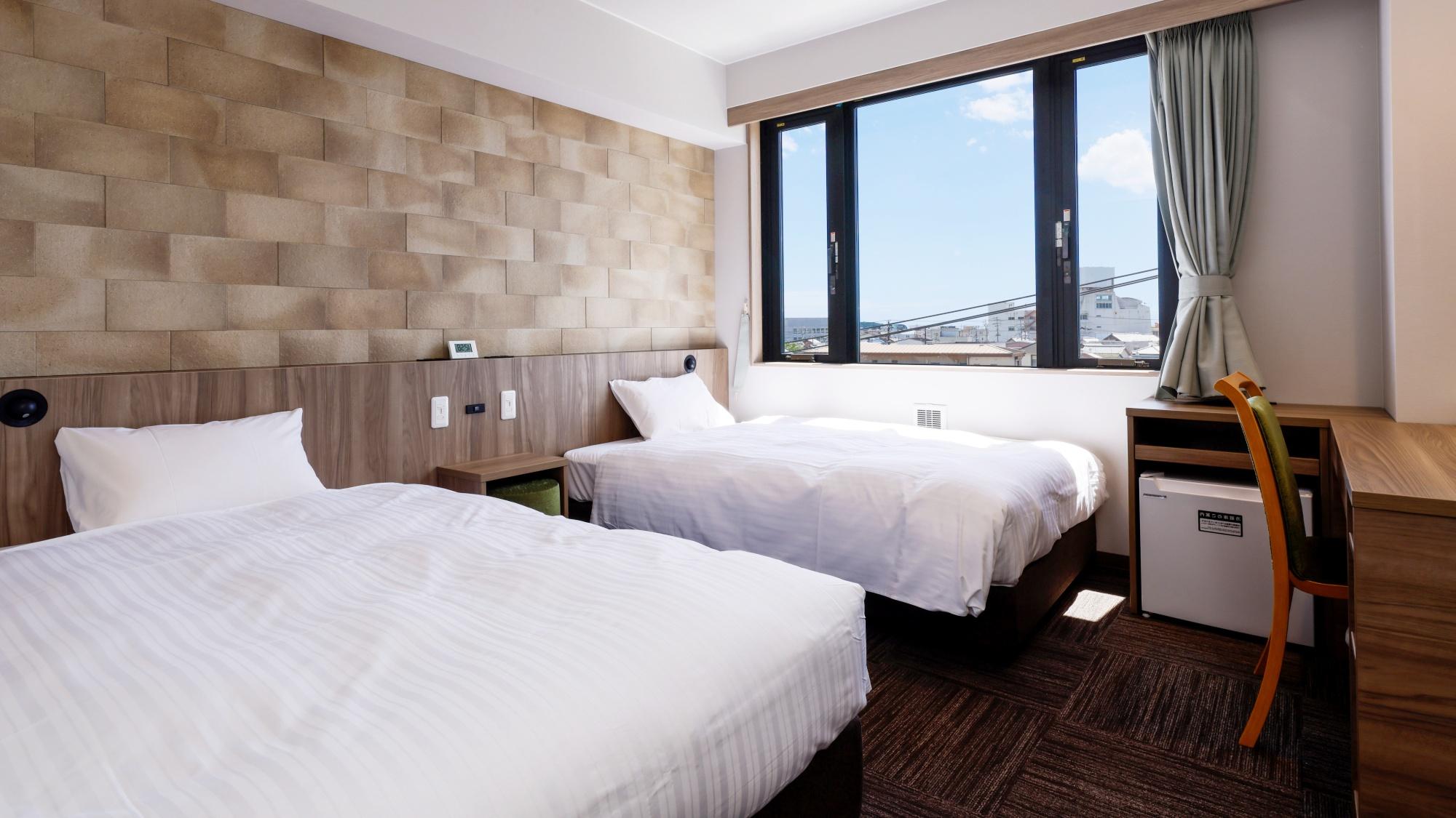 Semi Room, Terrace, Twin Beds