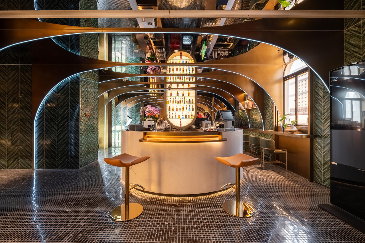 Lobby at Habo Hotel Shanghai a member of Design Hotels, SHANGHAI