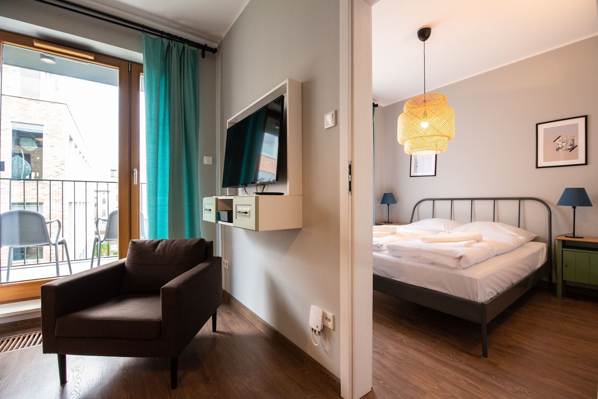 Family, Apartment, Double Bed, Courtyard View, Sofa