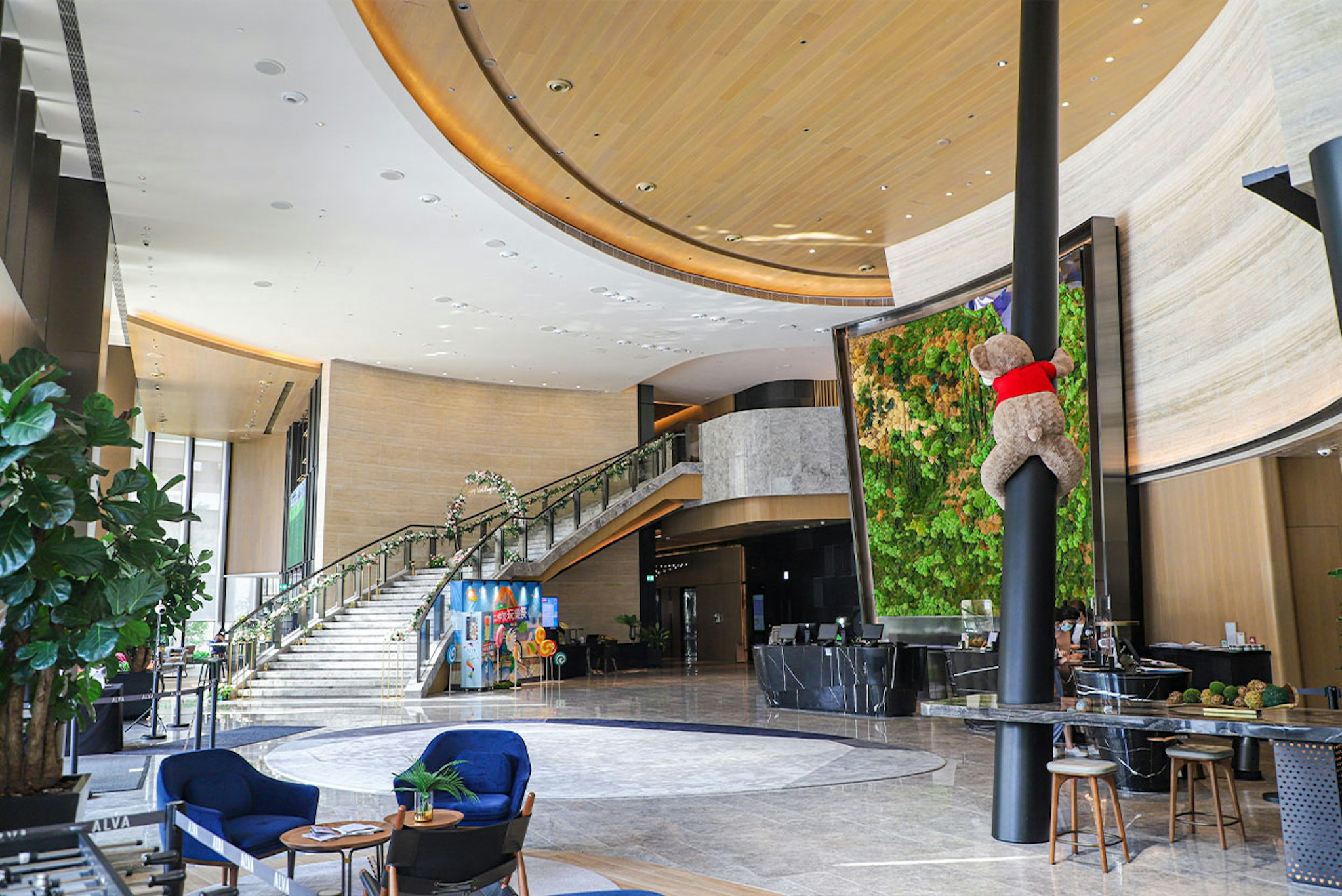 Lobby at Alva Hotel By Royal, Sha Tin