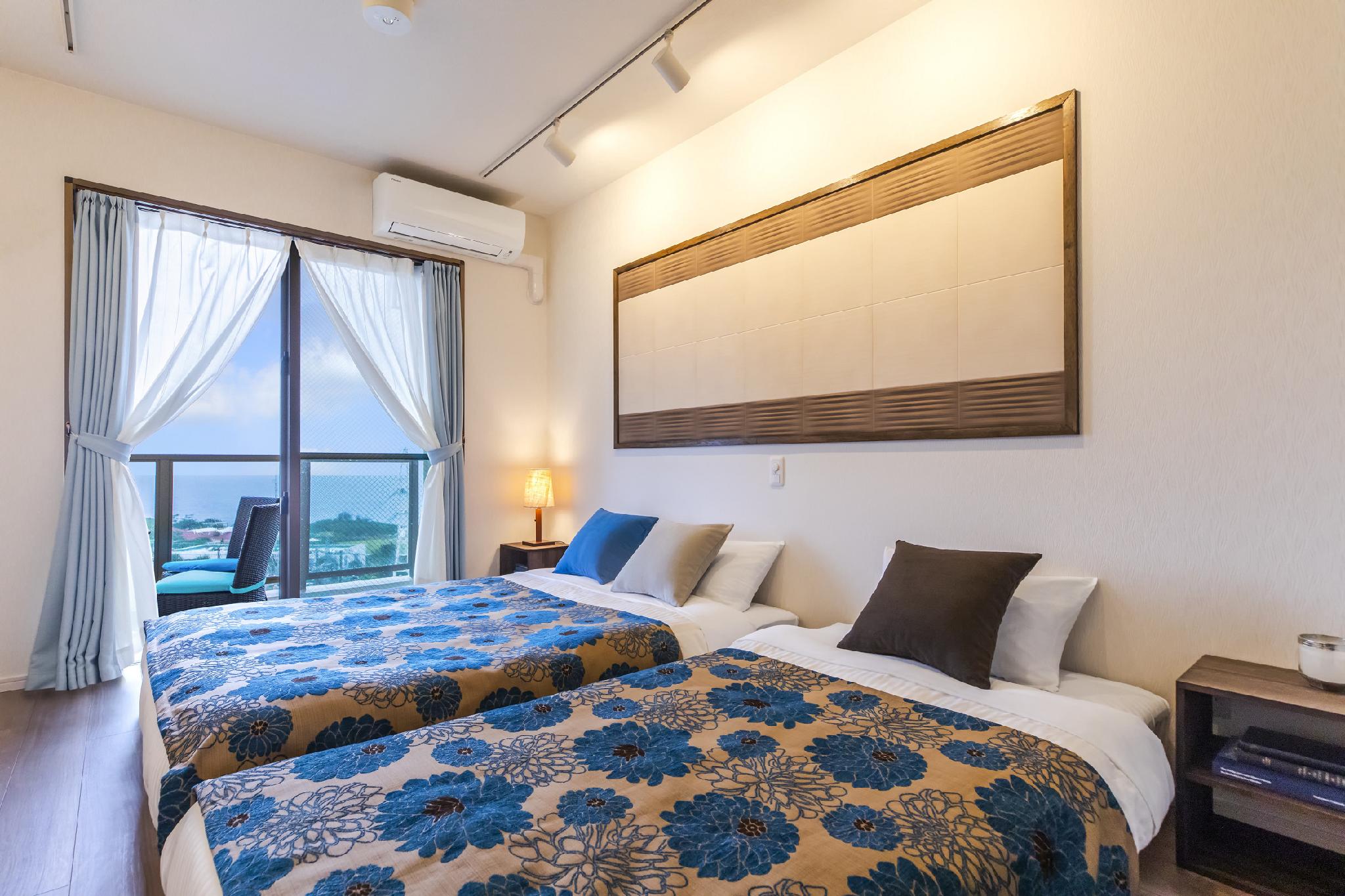 Family Suite, Deluxe, 2 Double and Twin Beds, Ocean View