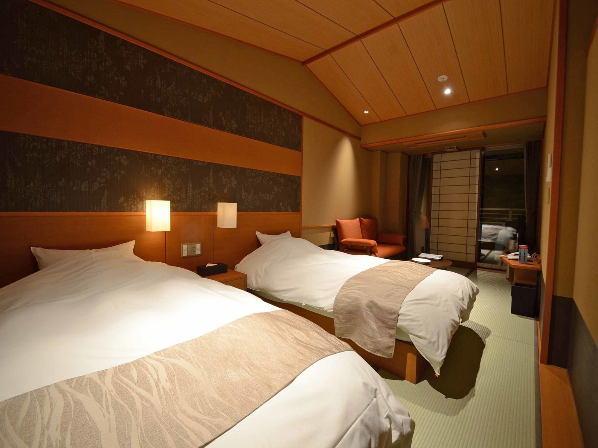 Standard, Futon Bed, Twin Beds, Outdoor Bath, Tatami