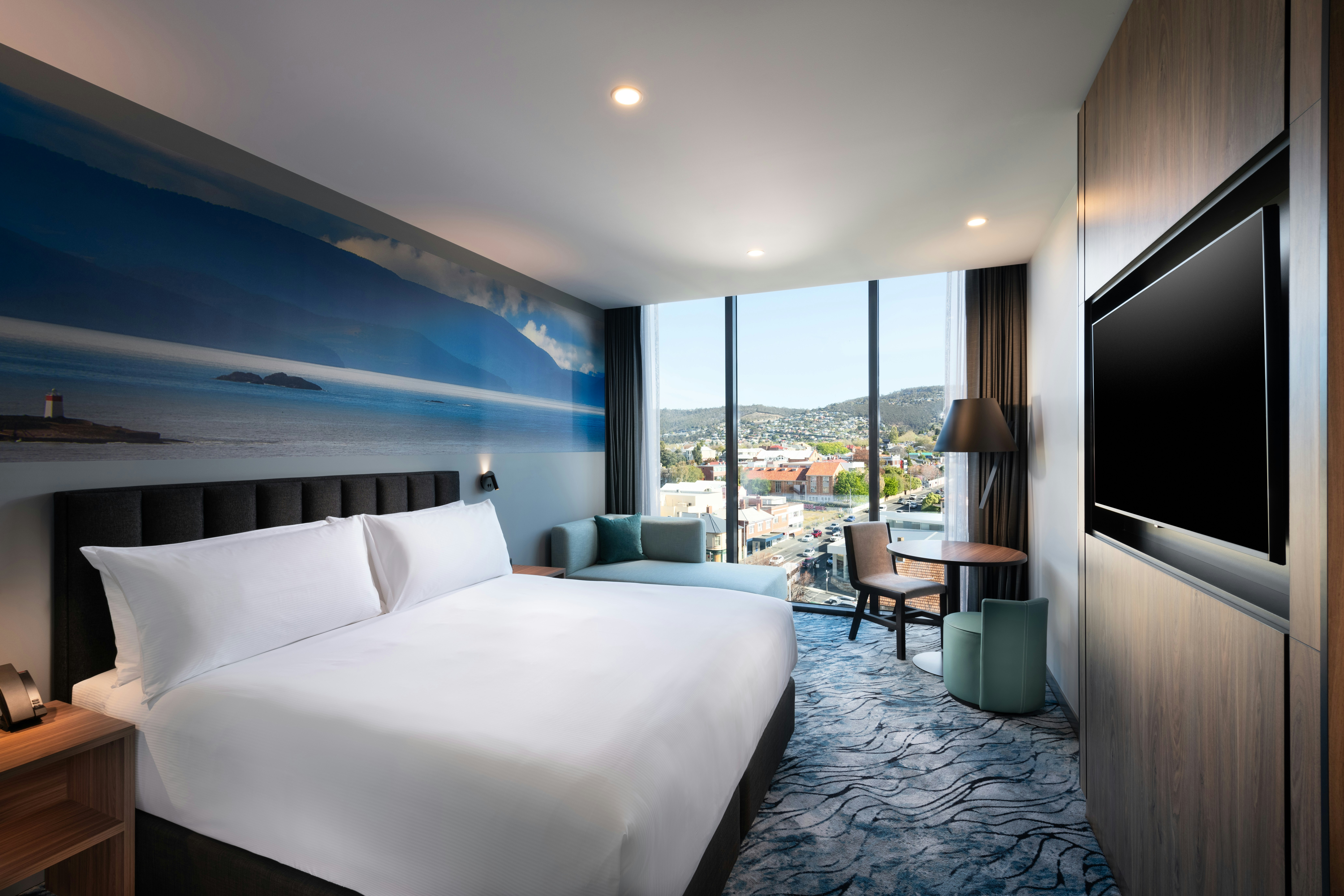 Deluxe, King Bed, Water View