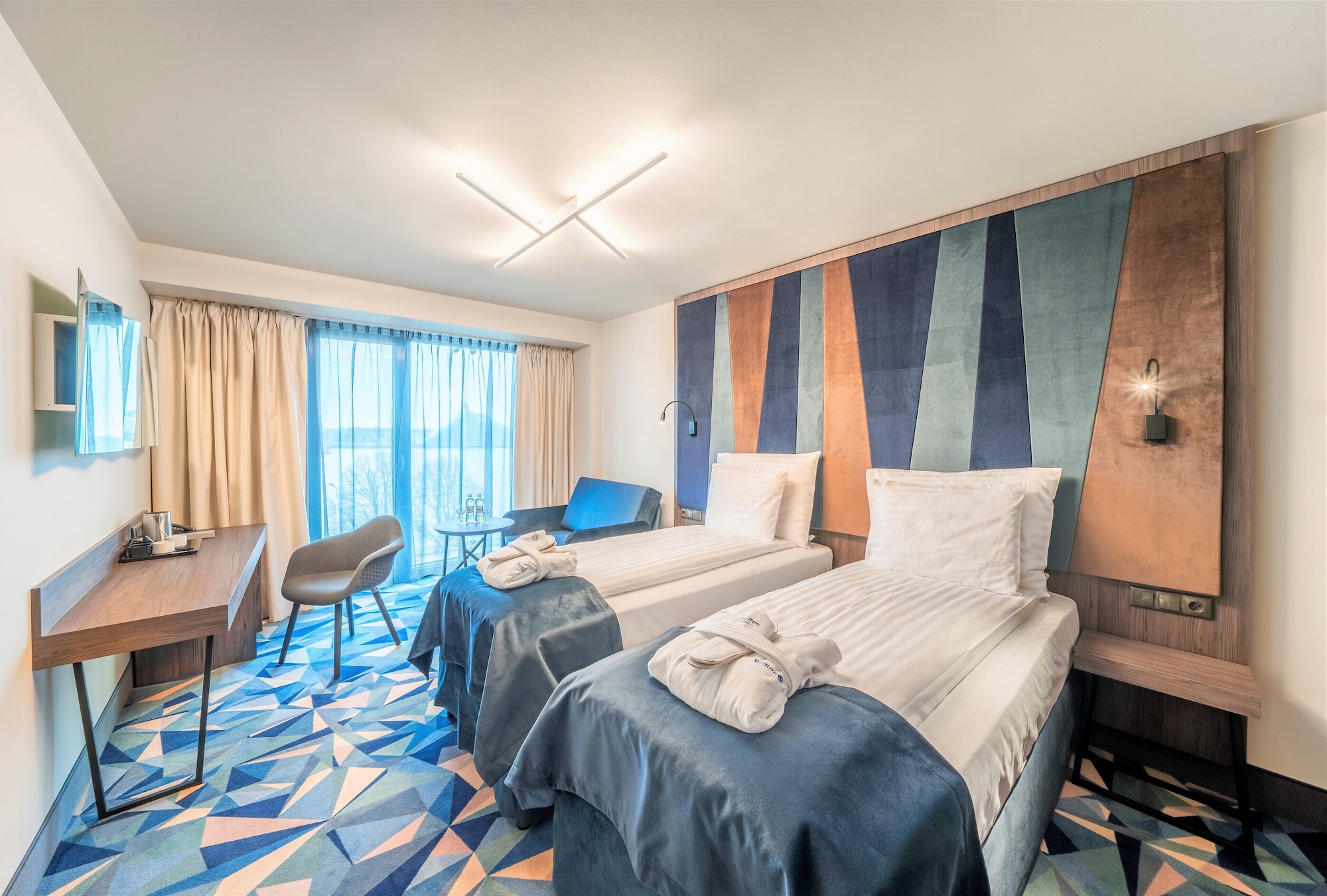 Room, Twin Beds, Riverside، Wellton Riverside SPA Hotel 3/10