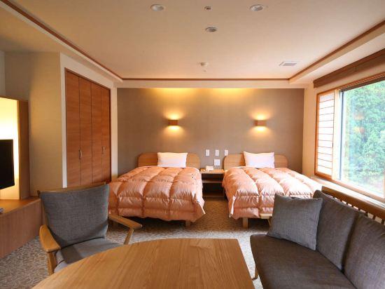 Western, Superior, Twin Beds, Mountain View