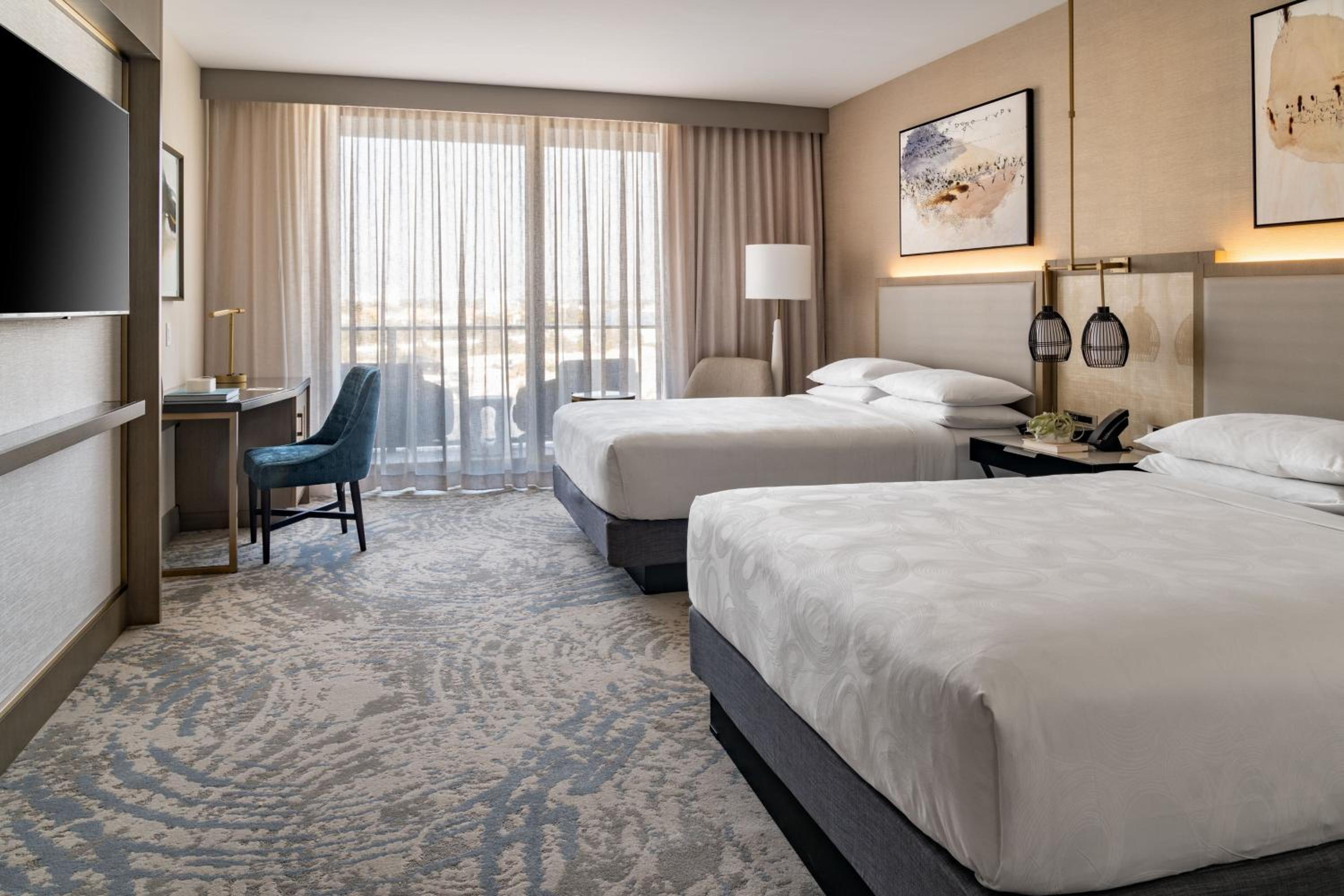 Room, 2 Queen Beds, Intracoastal View, High Floor