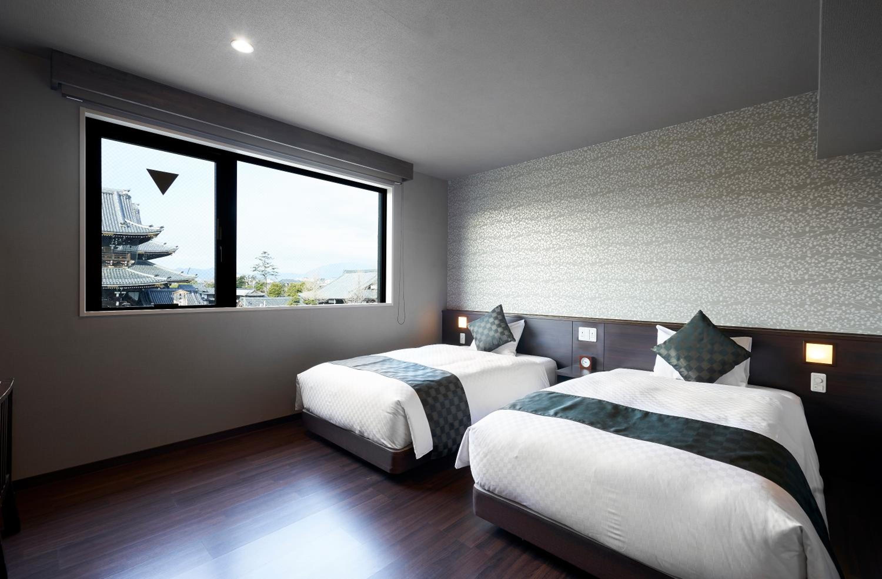 Deluxe, Twin Beds, Temple View, Hotel Kuu Kyoto 3/9