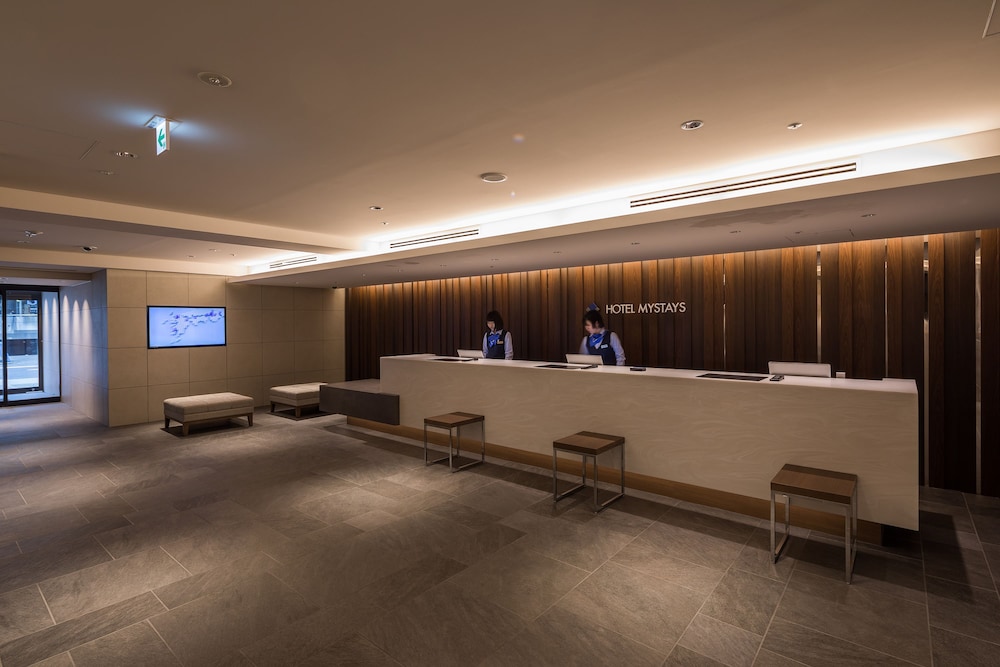 Lobby at Hotel Mystays Nagoya Nishiki, NAGOYA