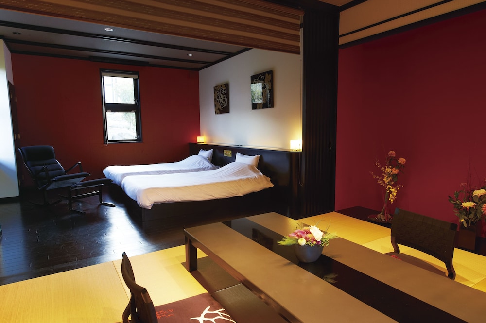 Japanese, Modern, Villa, Twin Beds, Outdoor Bath