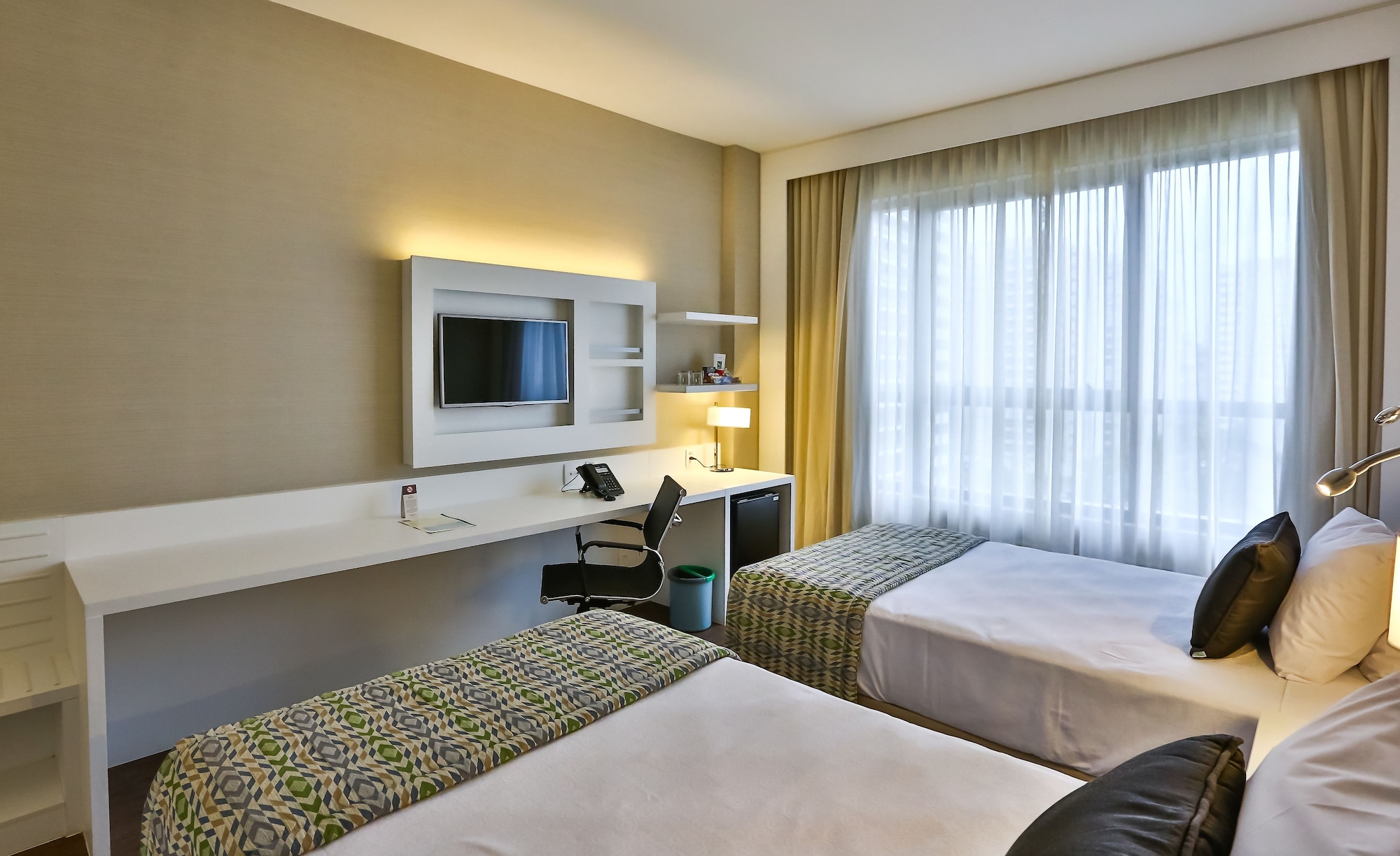 غرفة سوبيريور بسريرين منفصلين، Quality Hotel Sao Caetano 6/9