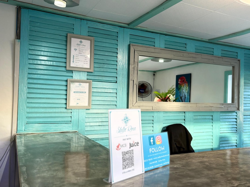 Lobby at Stella Rina Guest House - Adults Only, GRAND BAIE
